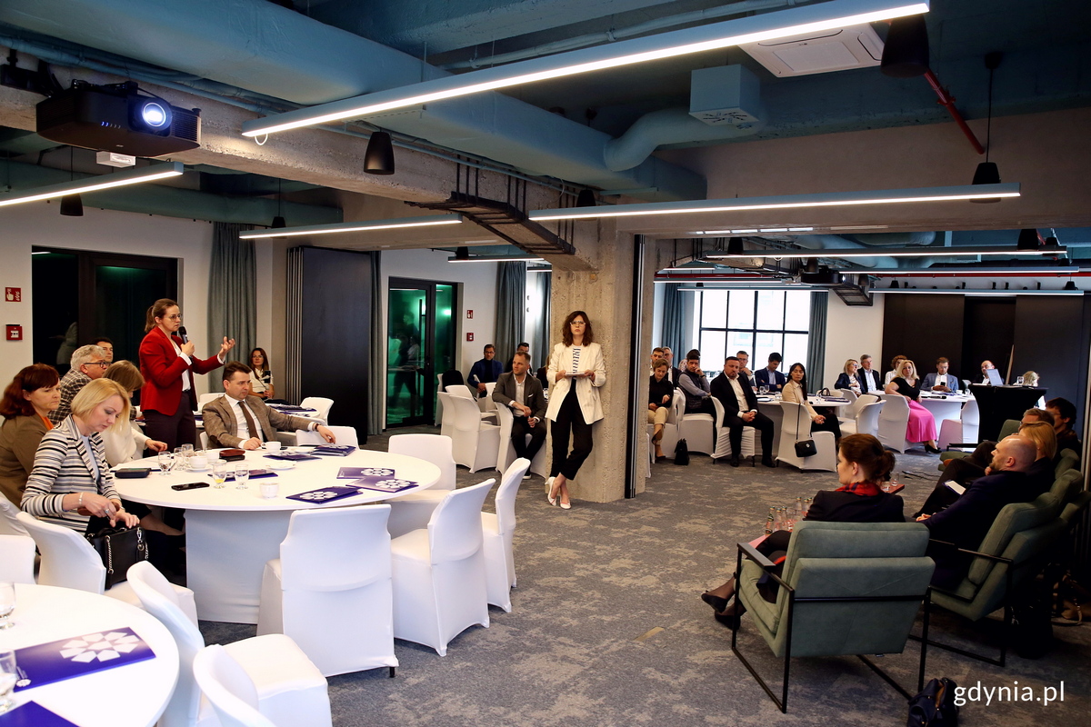 Debata na temat społecznego postrzegania działalności deweloper&oacute;w. Fot. Przemysław Kozłowski