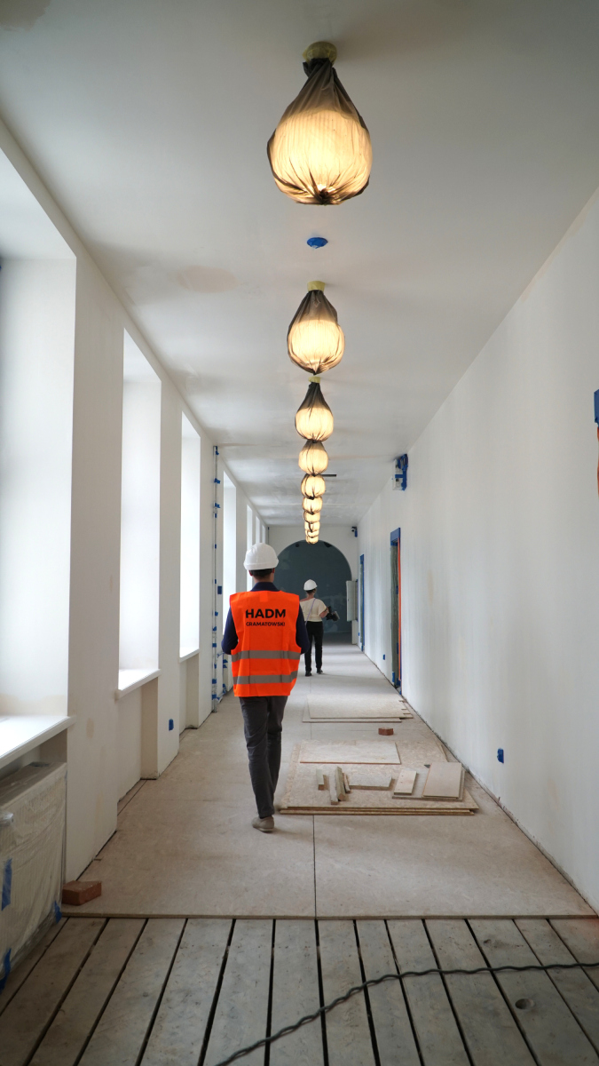 Centrum Nowoczesnego Seniora - trwają prace wykończeniowe. fot. LIS