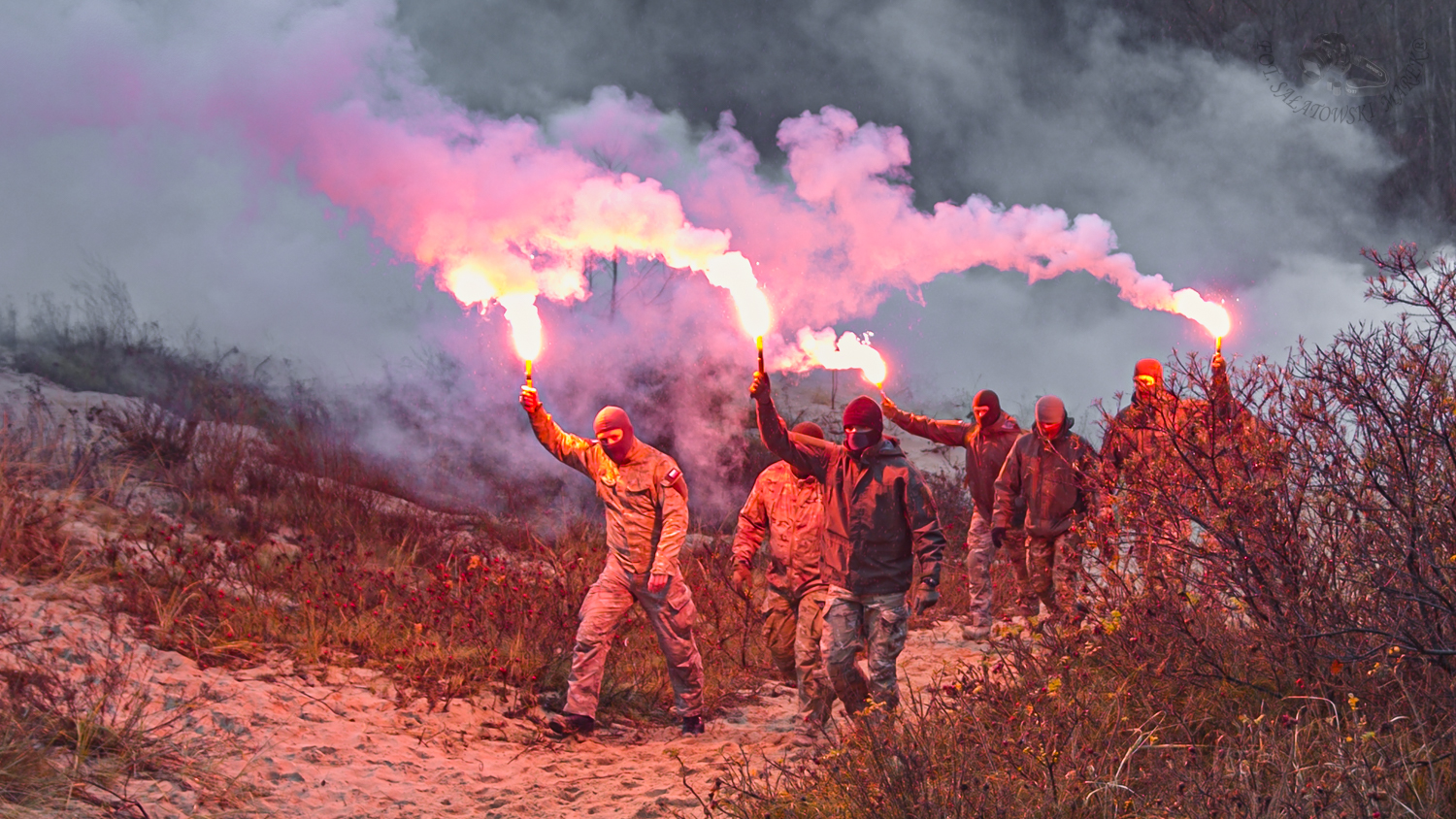 Sobotni trening miał wyjątkową oprawę // fot. Marek Sałatowski (materiały kampanii &bdquo;Odważni Wygrywają&rdquo;)