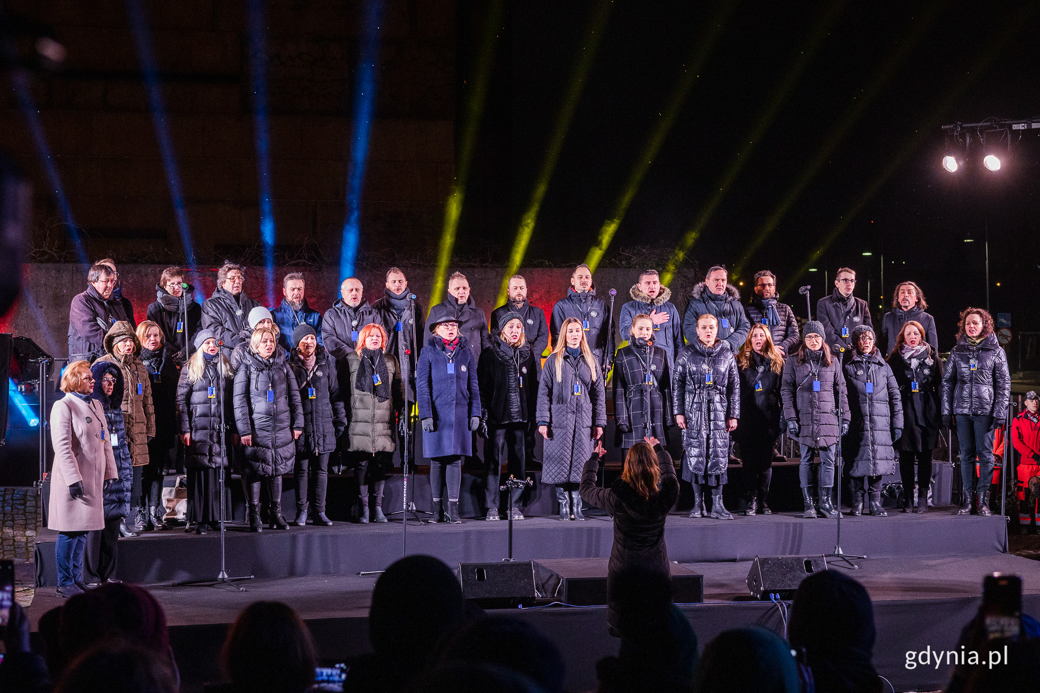 Wiec solidarności z Ukrainą. Fot. Karol Stańczak