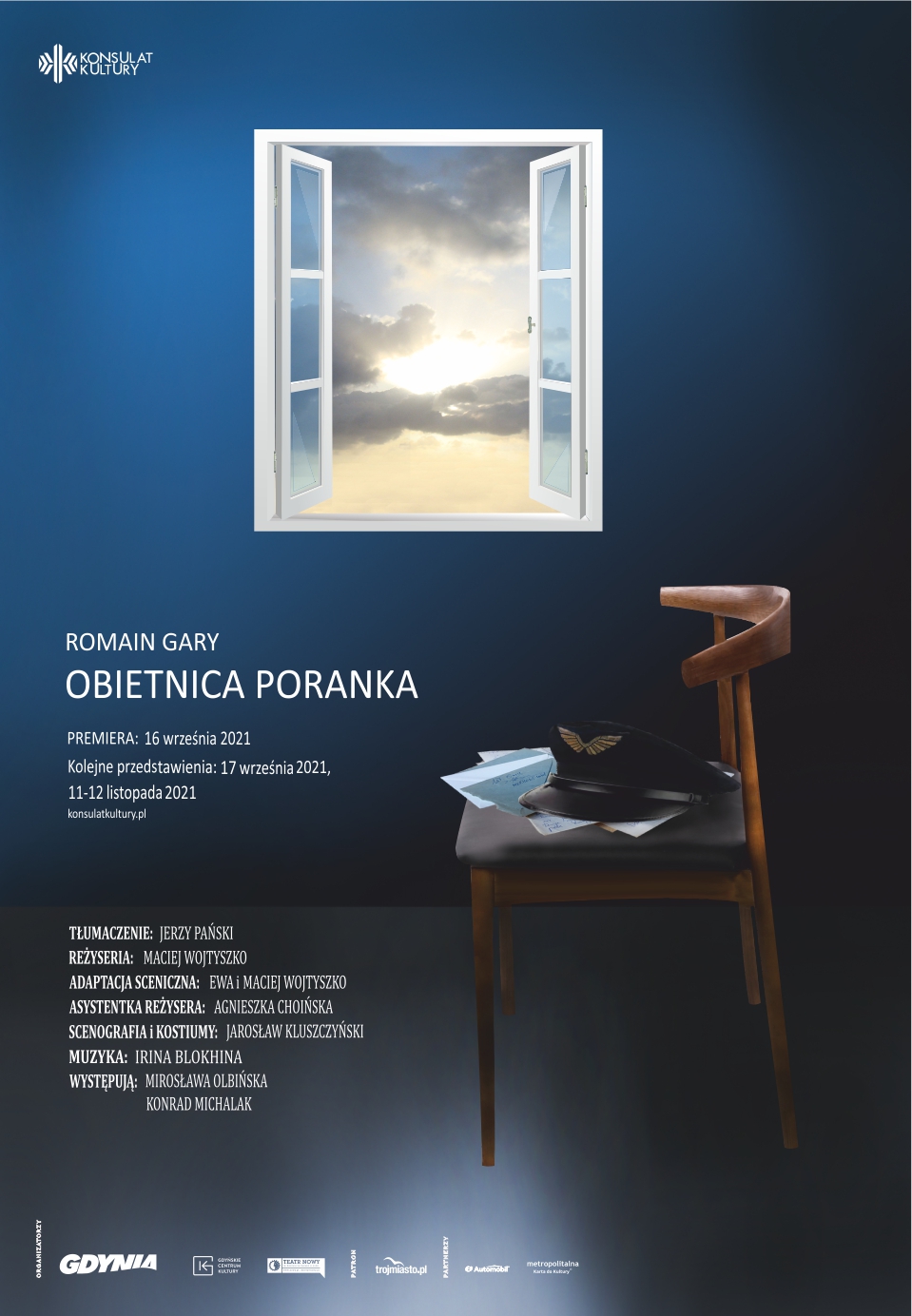 Plakat - Obietnica poranku // Autor plakatu: Joanna Nordyńska 