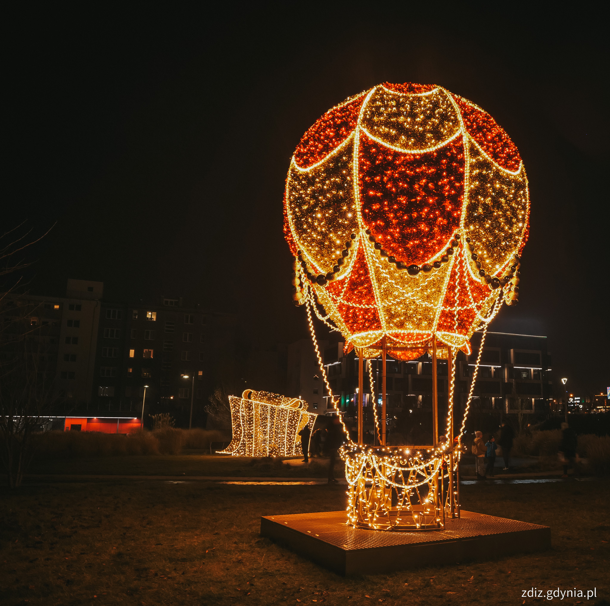 Balon, iluminacje 2025 // fot. M. Mielewski