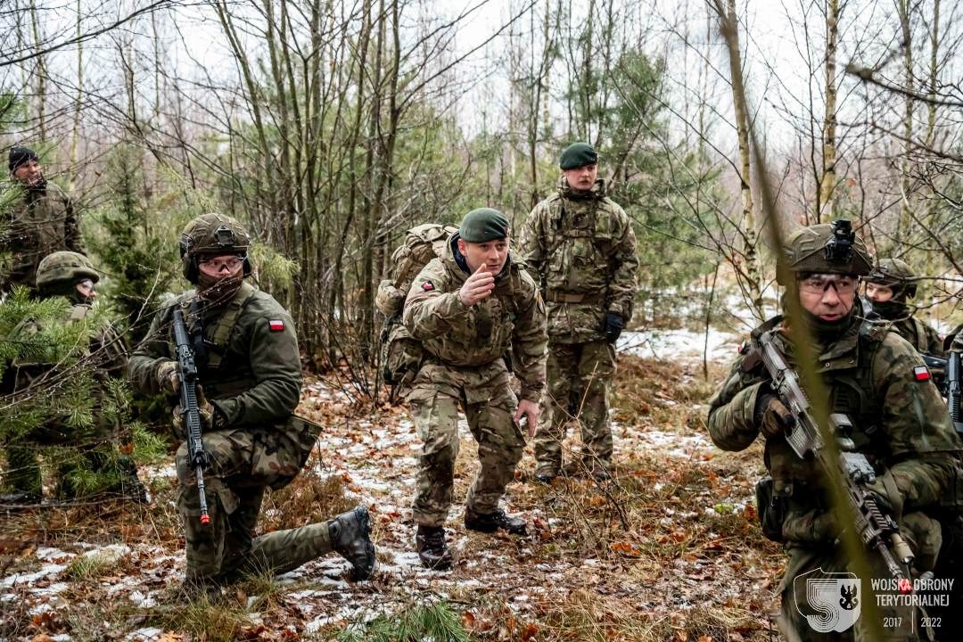Jedno ze zorganizowanych dla WOT-owc&oacute;w szkoleń wojskowych, fot. mat. prasowe WOT