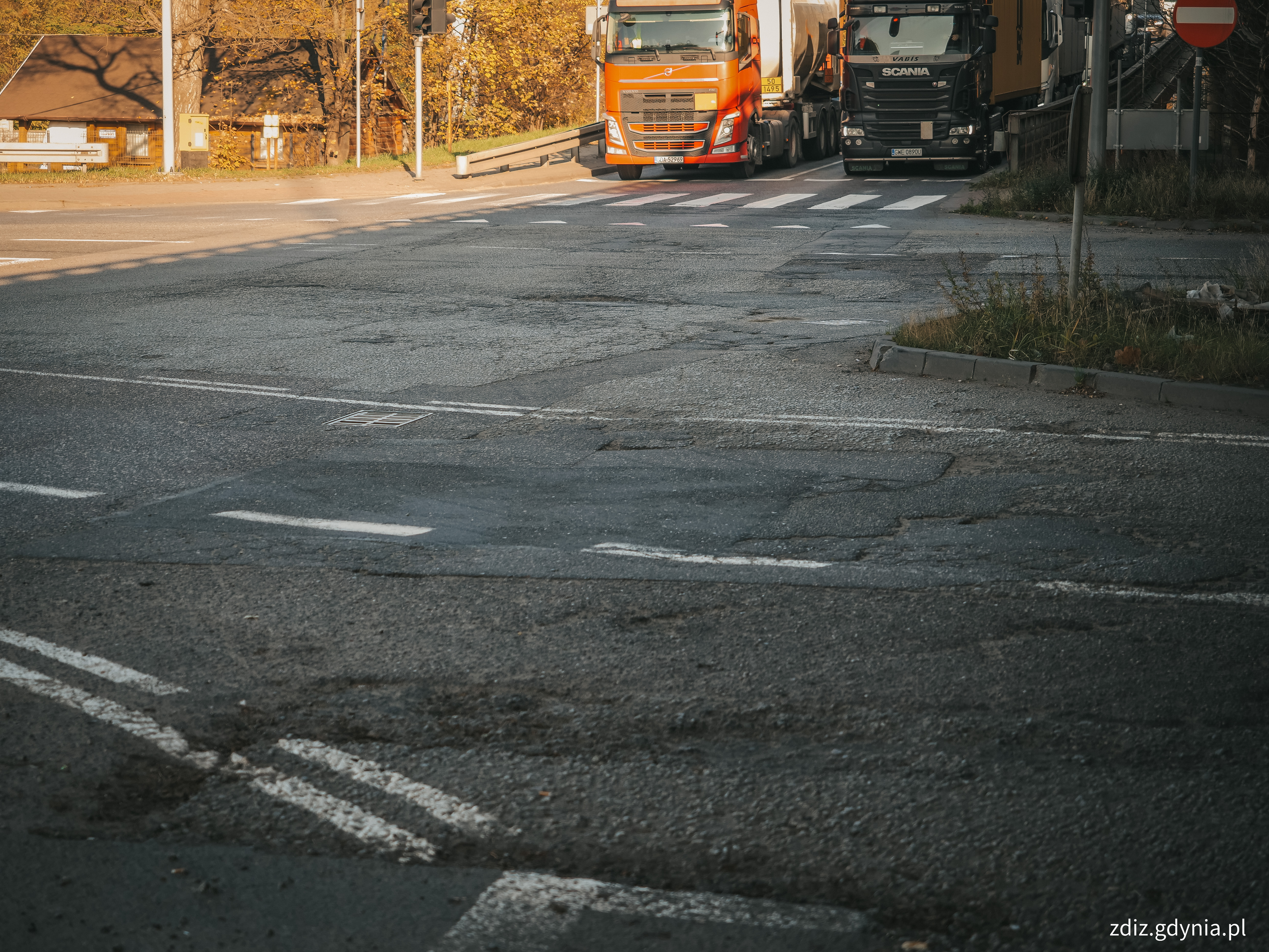 Fragment ul. Hutniczej po remoncie // fot. M. Mielewski