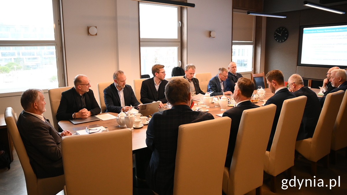 Spotkanie członk&oacute;w OMGGS w Urzędzie Miasta Gdyni