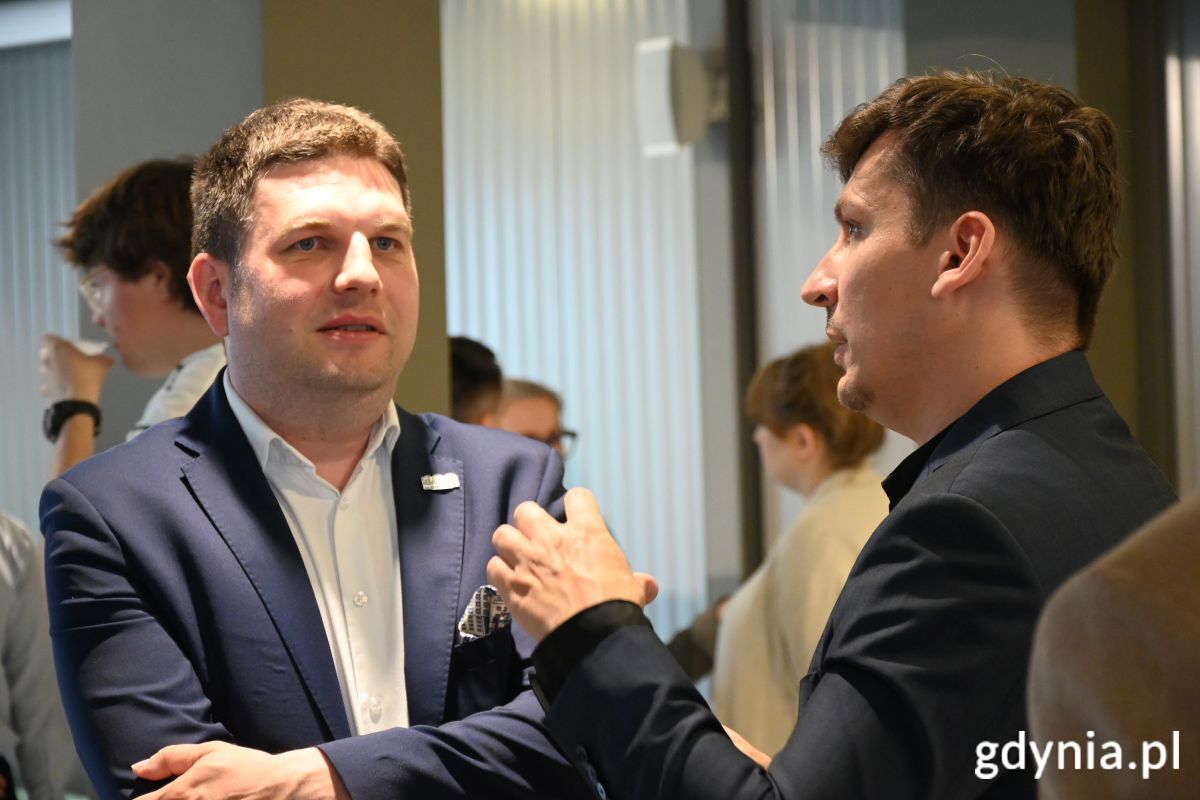 Wiceprezydent Gdynia Maciej Zielonka.