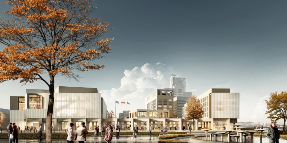 Wizualizacje Gdynia Waterfront, źr&oacute;dło: Vastint Poland