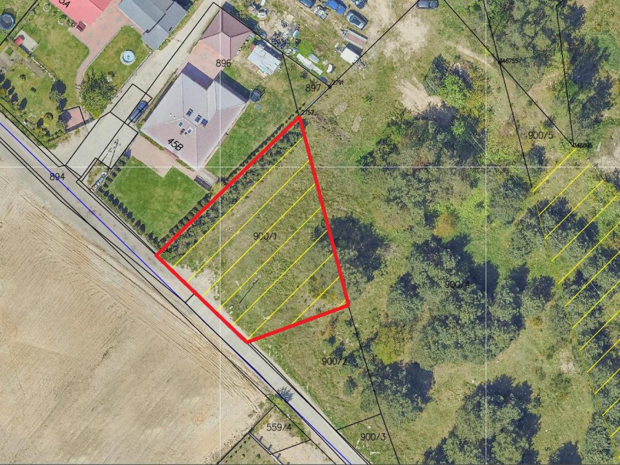 Działka przy ul. Kolonia 45C, fot. investgdynia.pl