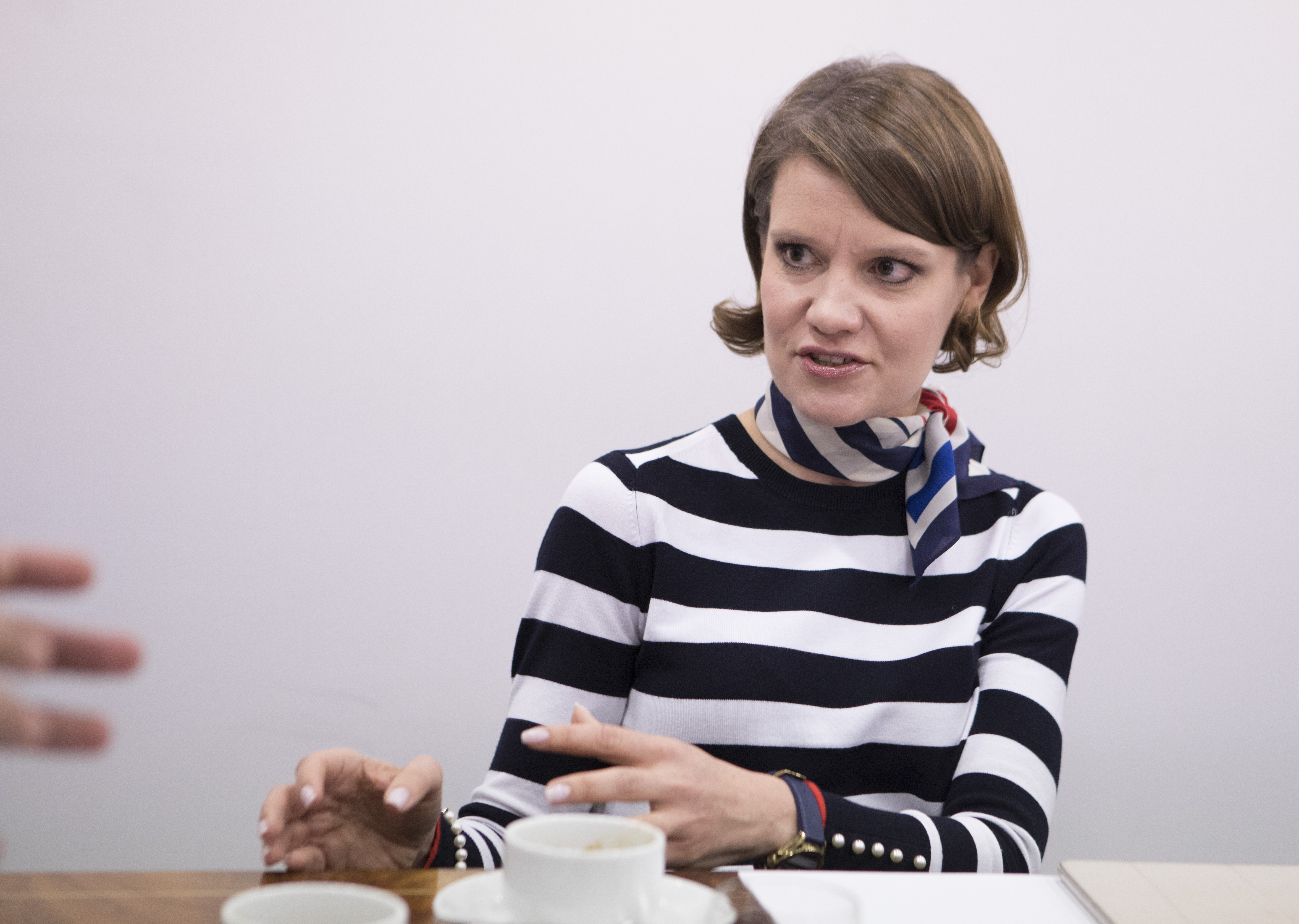 Wiceprezydent Gdyni, Katarzyna Gruszecka-Spychała podczas debaty, fot. Rzeczpospolita