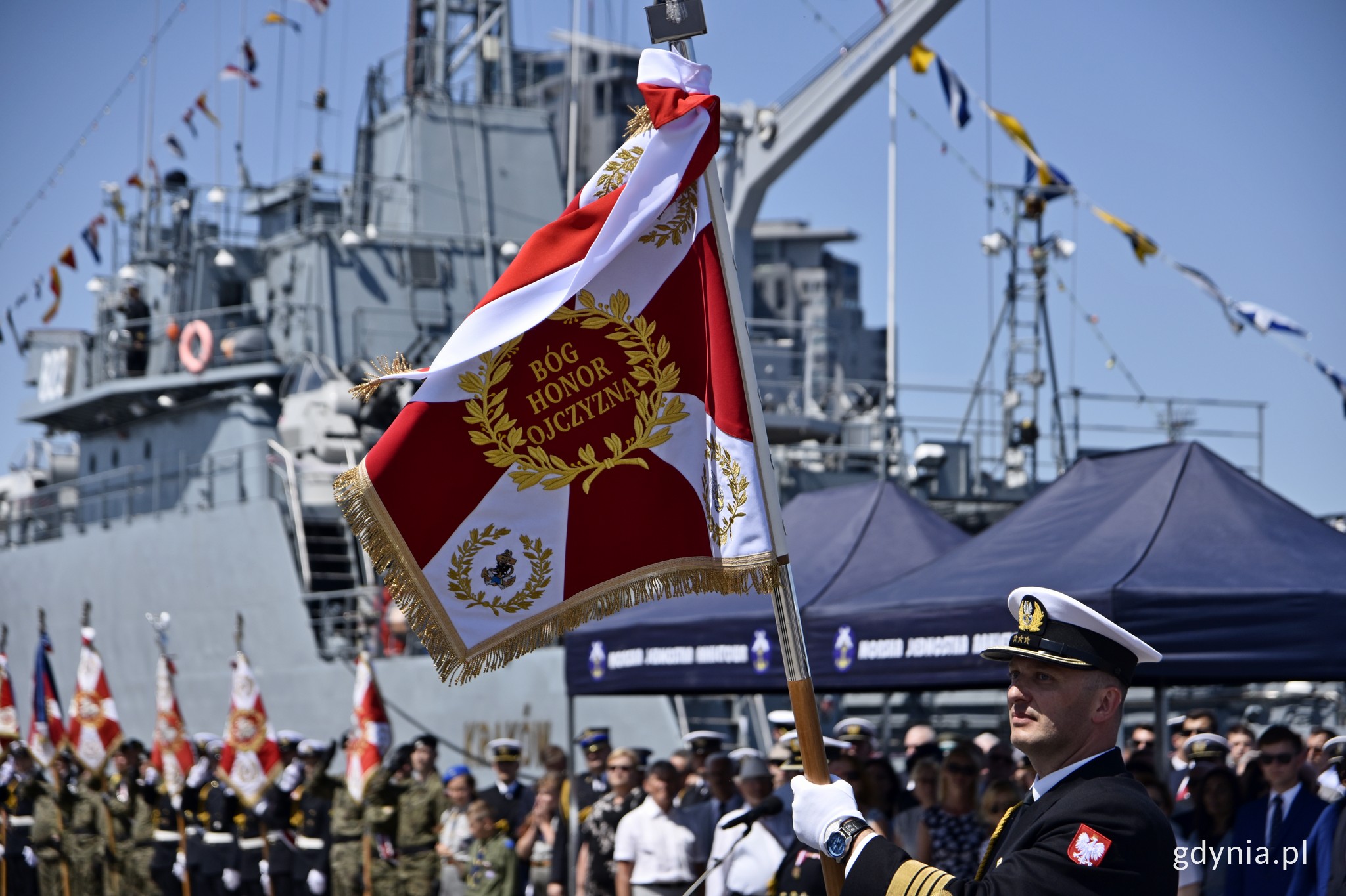 W Gdyni odbyły się uroczystości z okazji Święta Marynarki Wojennej // fot. Paweł Kukla