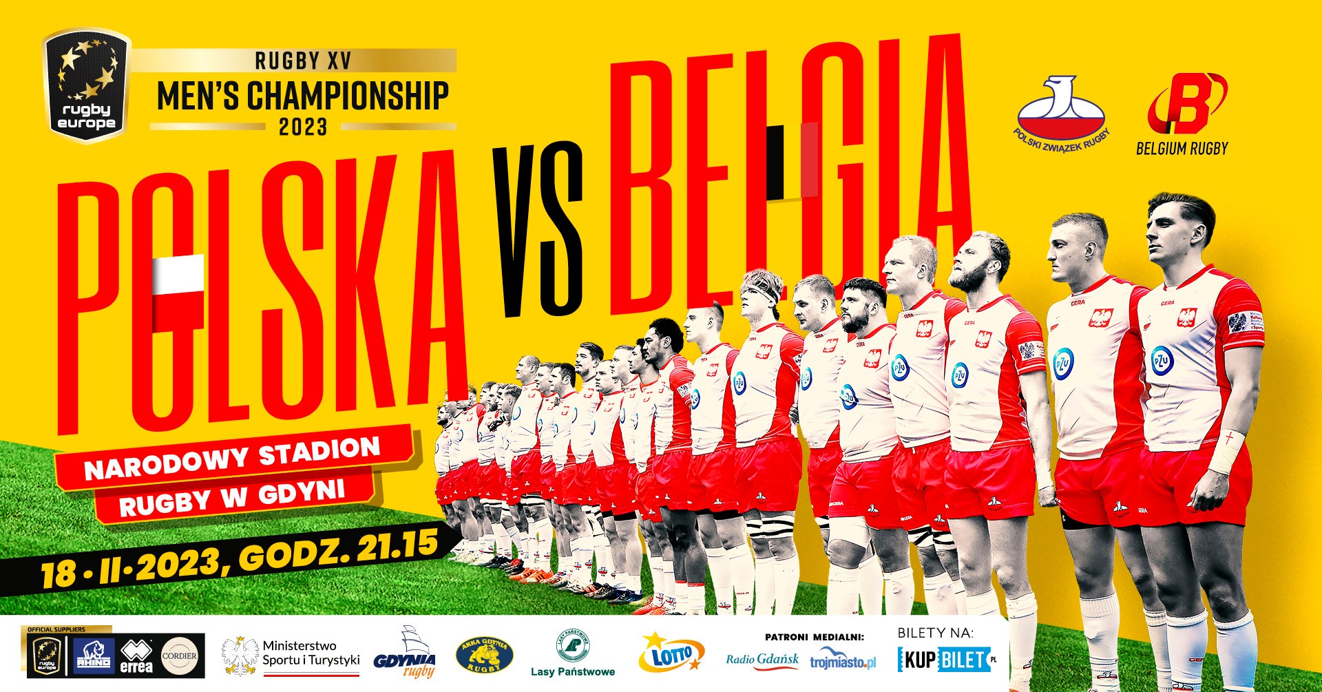 plakat meczu polska - belgia