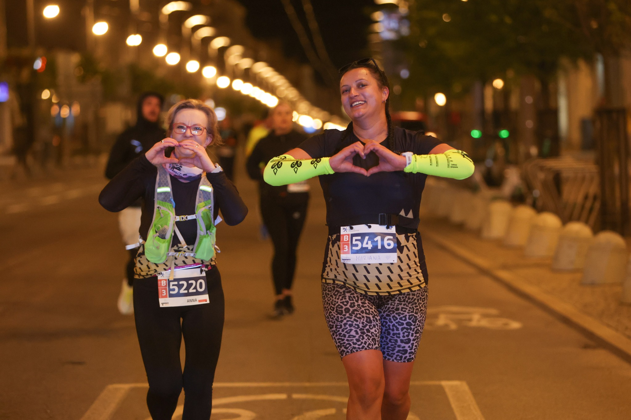 biegacze podczas rywalizacji