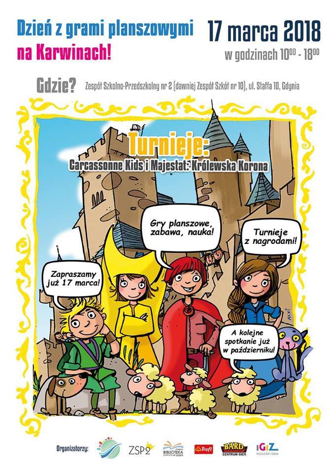 Plakat do wydarzenia Dzień z grami planszowymi