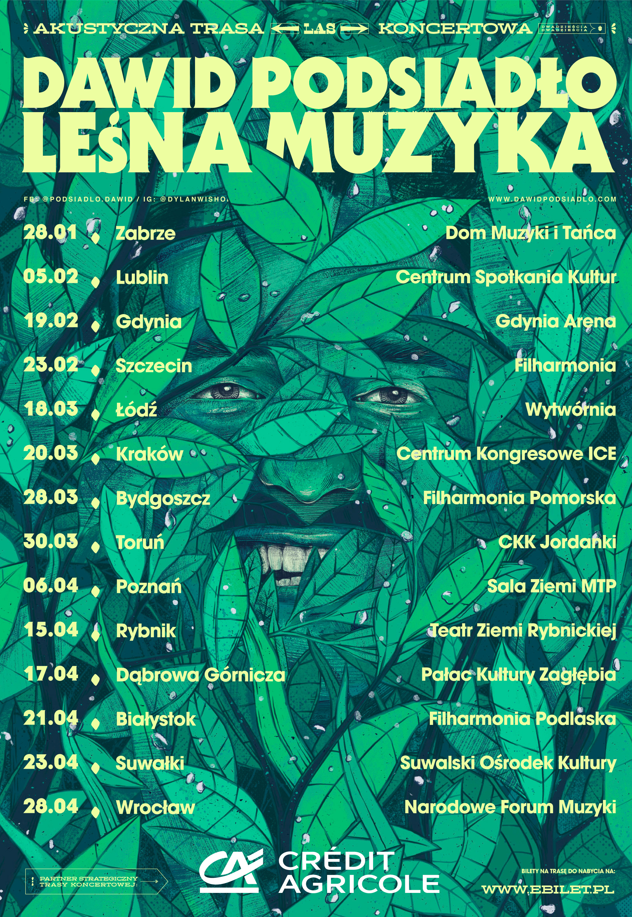 "Leśna muzyka" - akustyczna trasa Dawida Podsiadło