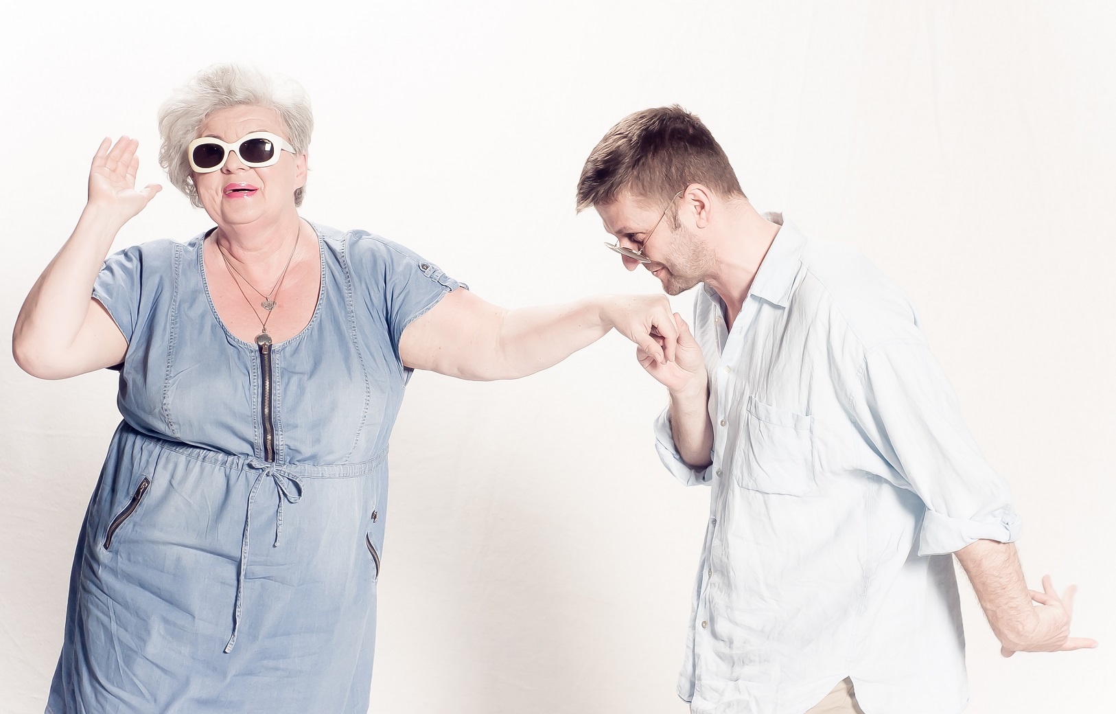 Małgorzata Talarczyk - na zdjęciu z aktorem Piotrem Michalskim // fot. Joanna Siercha