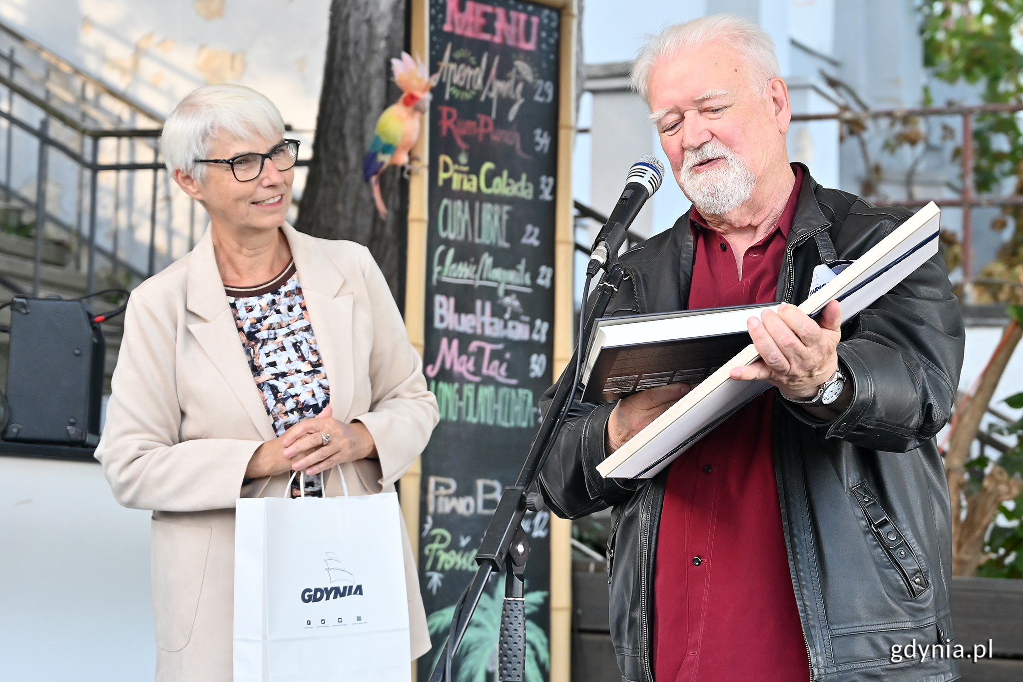 Na zdj. (od lewej): Joanna Zielińska i Bernard Dornowski // fot. Michał Puszczewicz