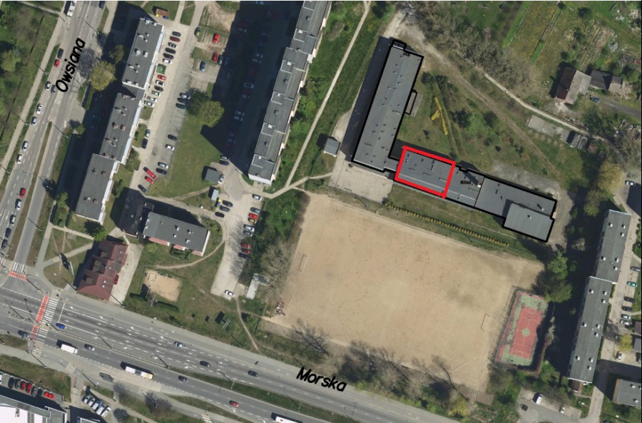 Lokal przy ul. Chylońskiej 237, kt&oacute;ry będzie można wynająć pod prowadzenie działalności w zakresie udzielania świadczeń zdrowotnych, fot. investgdynia.pl