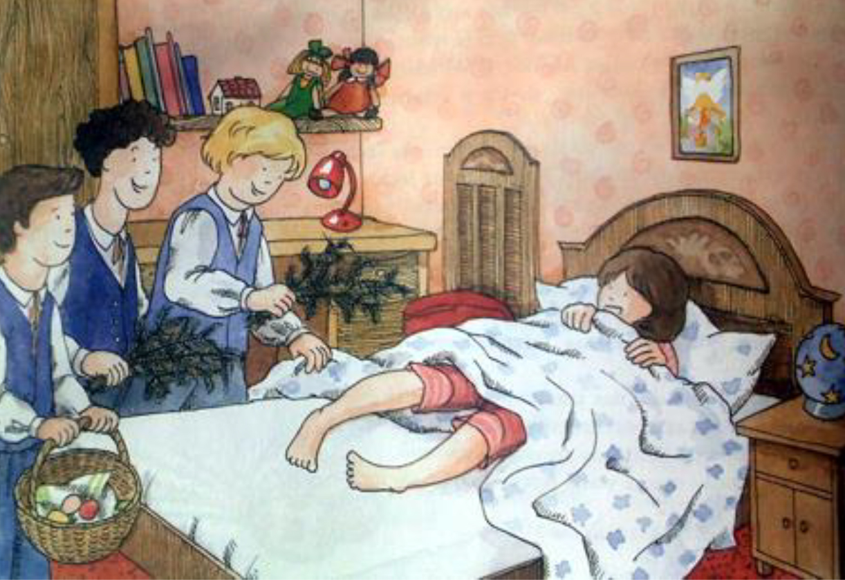 D&euml;g&ograve;wani&eacute; czyli kaszubski dyngus. Źr&oacute;dło: kaszebsko.com