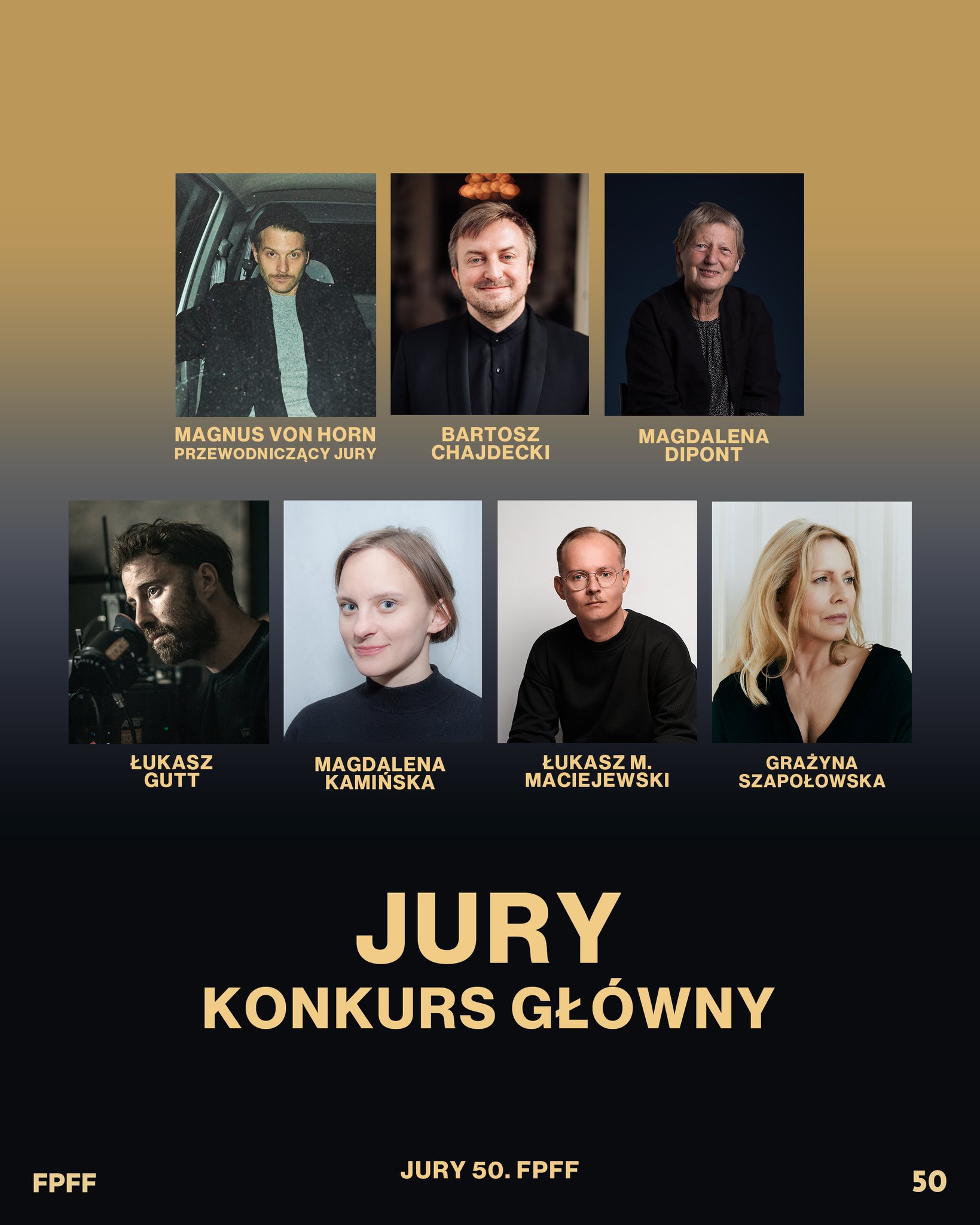 Członkowie jury Konkursu Gł&oacute;wnego, kt&oacute;rzy są wymienieni w artykule