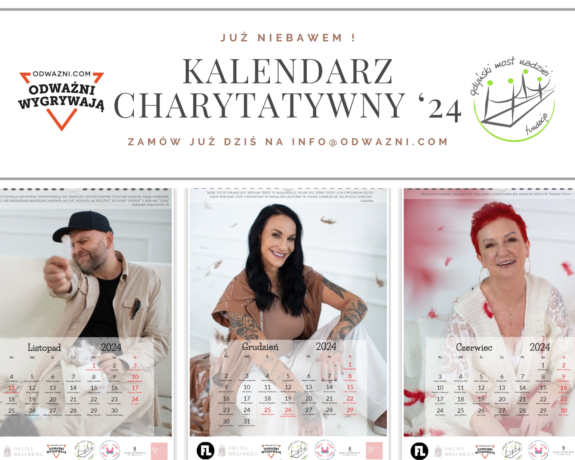 Trzy kartki z kalendarza &bdquo;Życie ponad wszystko&rdquo;