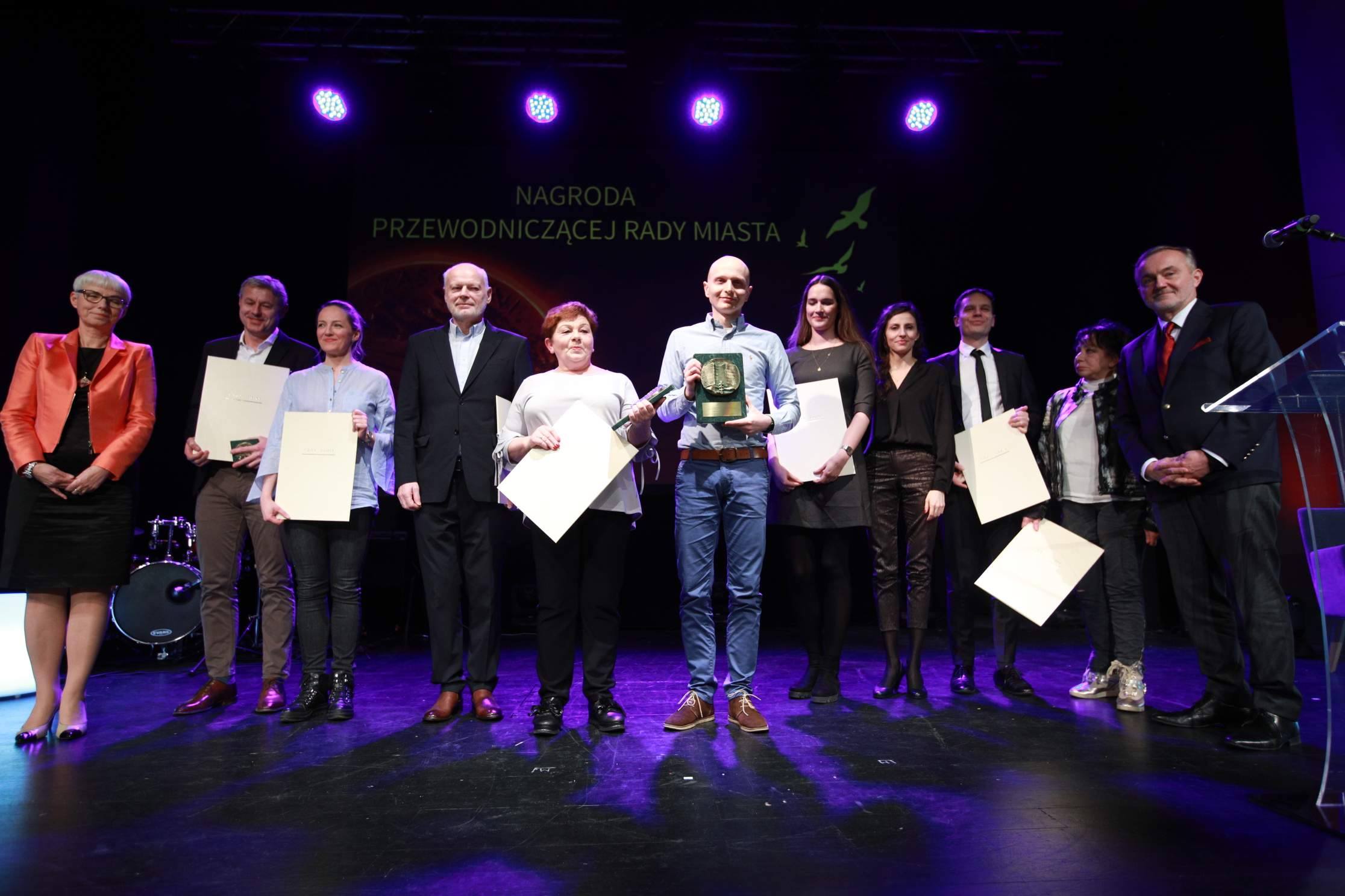 Nagrodzeni i wyr&oacute;żnieni w tegorocznej edycji "Czasu Gdyni", fot. Karol Stańczak
