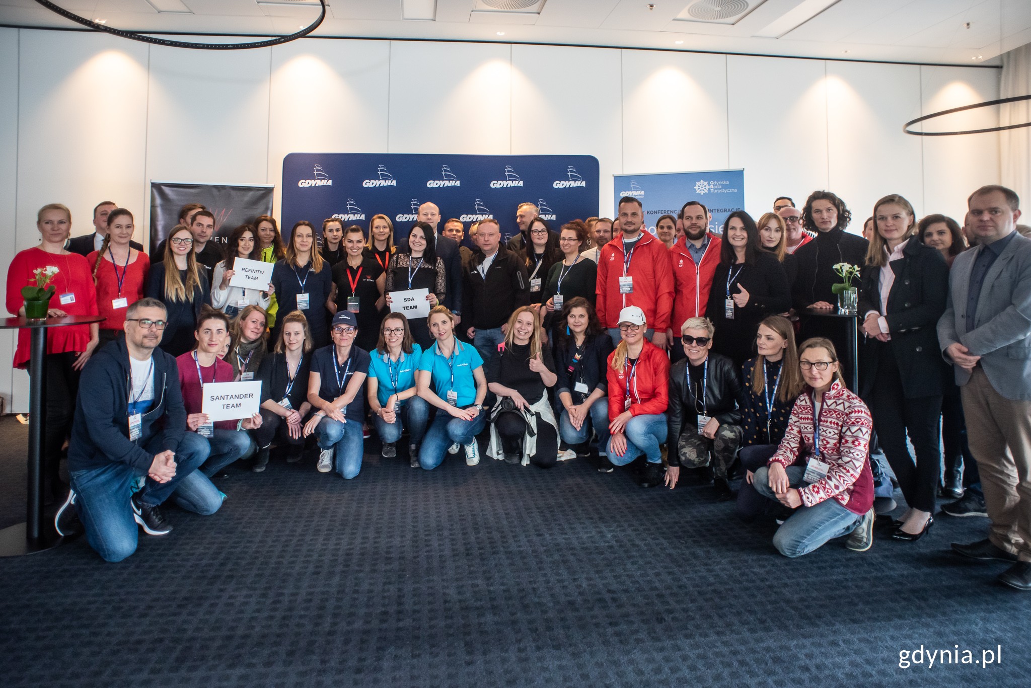 Wszyscy uczestnicy jeszcze przed startem, fot. Maciej Czarniak