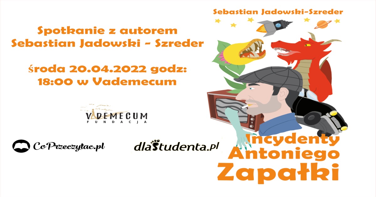 Sebastian Jadowski - Szreder - spotkanie z autorem