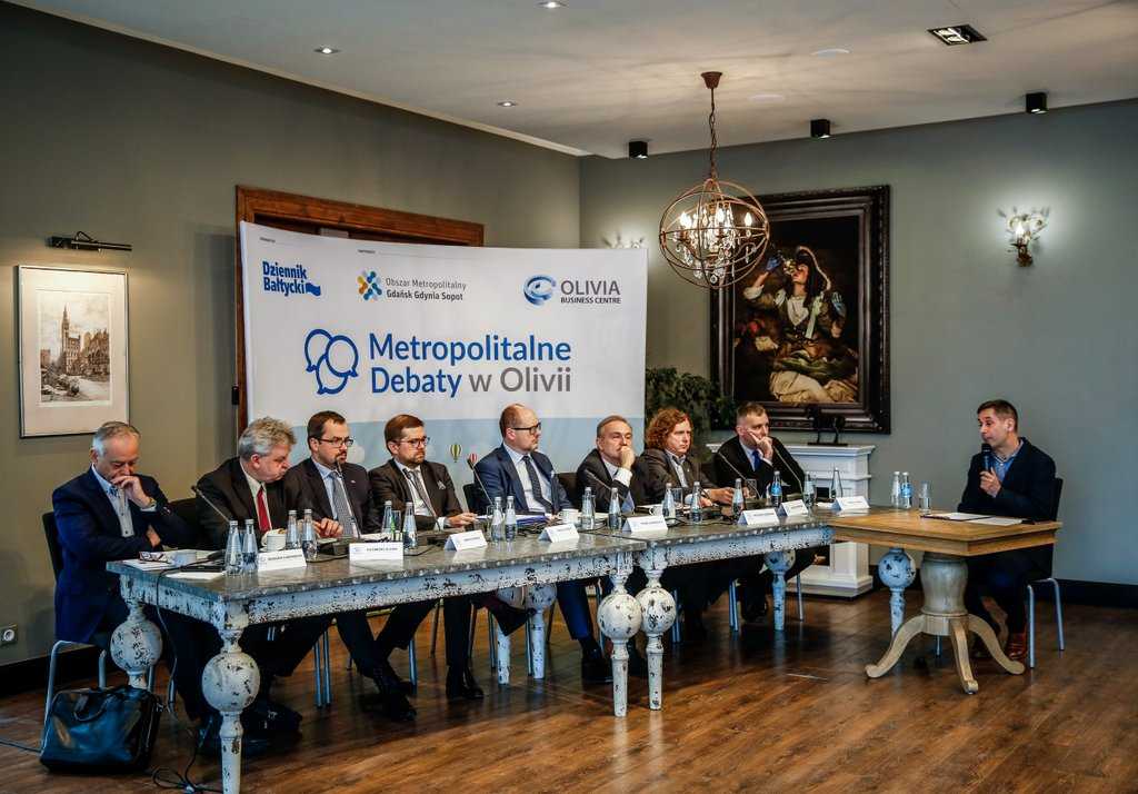 Debat w centrum biznesowym Olivia Business Centre, fot. Karolina Misztal/ Dziennik Bałtycki