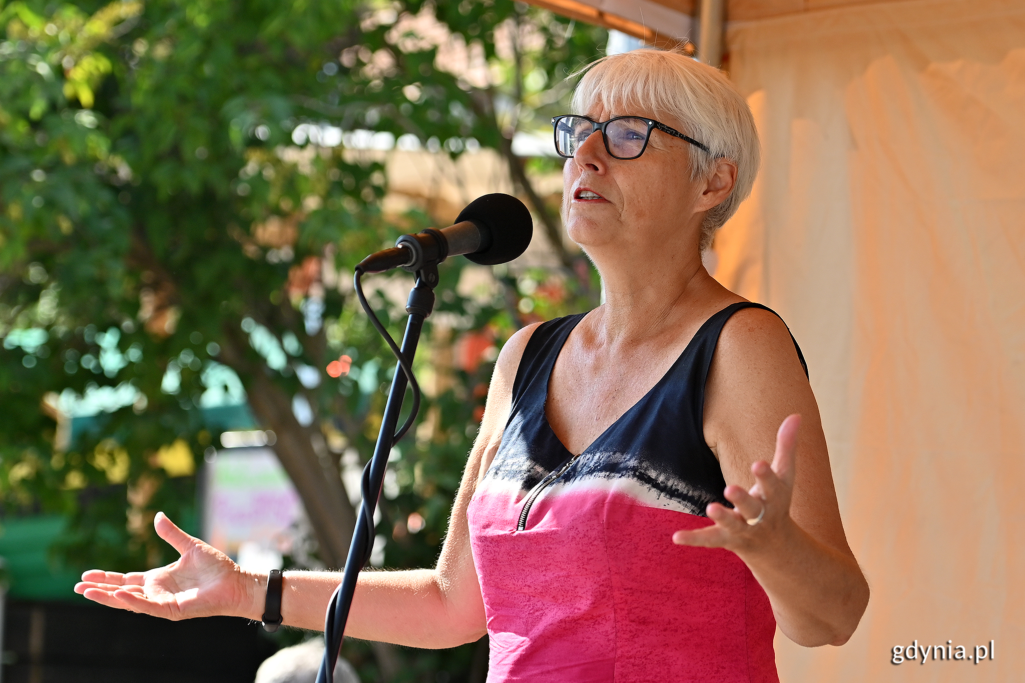 Przewodnicząca Rady Miasta Gdyni - Joanna Zielińska // fot. Michał Puszczewicz