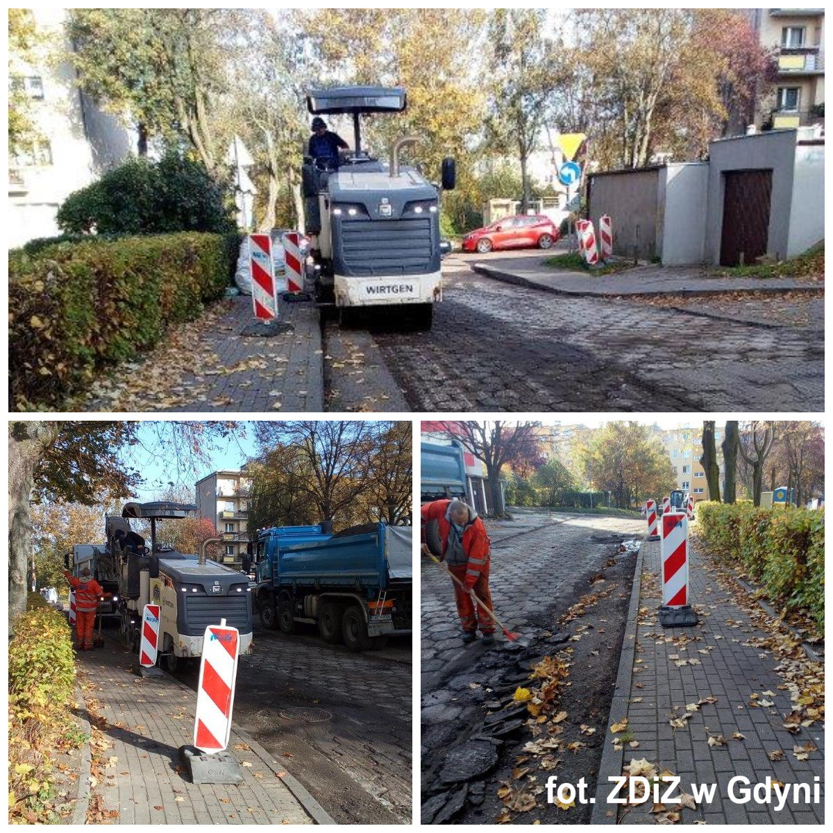 frezowanie ulicy Herberta