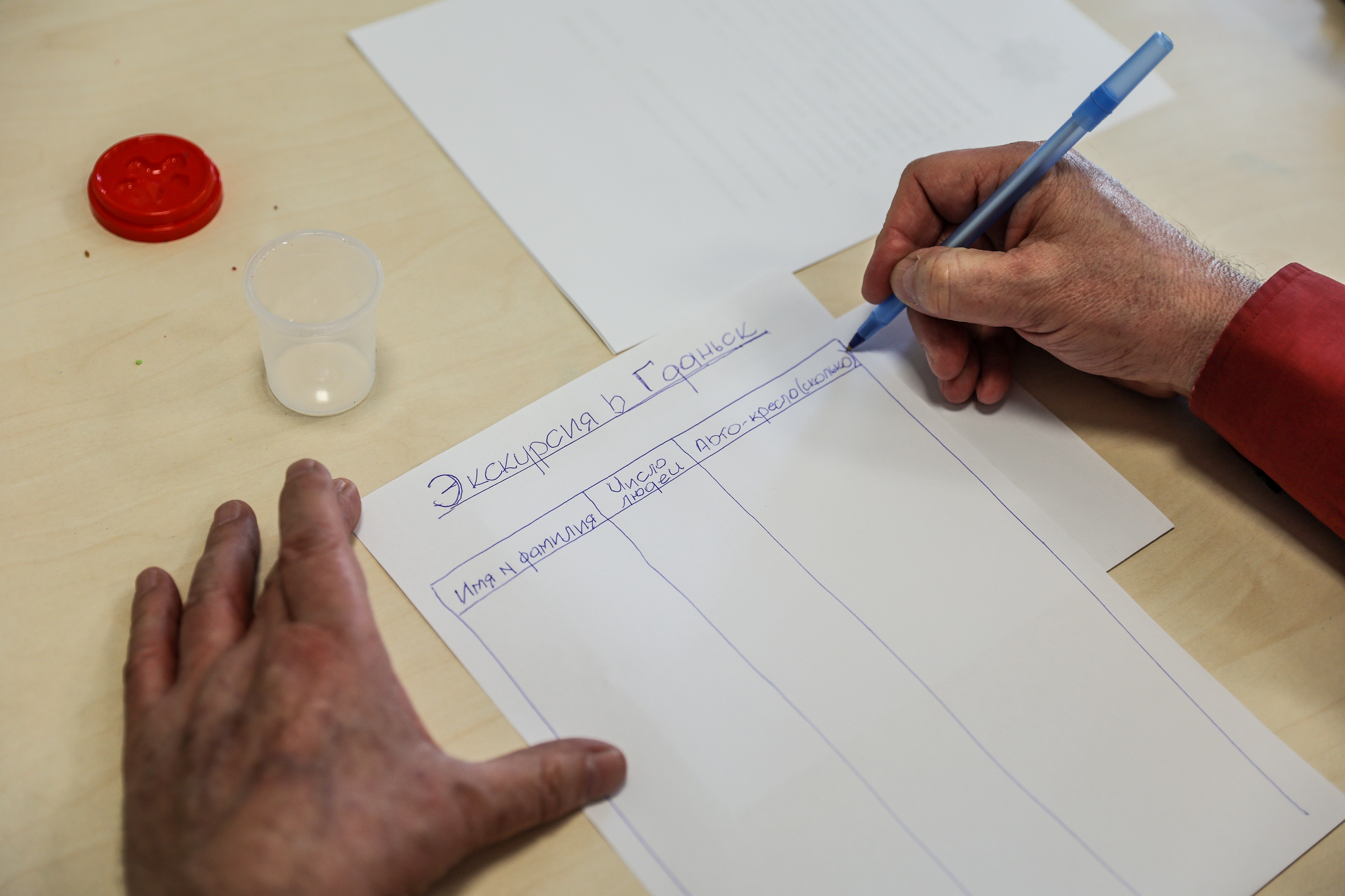 Pomoc sąsiad&oacute;w ukraińsko- czy rosyjskojęzycznych była nieoceniona // mat. Laboratorium Innowacji Społecznych