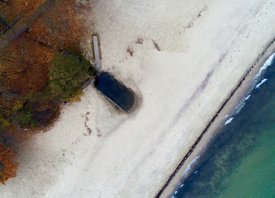 Ujście Potoku Kolibkowskiego, Orłowo/ fot. Małgorzata Zimnoch, tr&oacute;jmiasto.pl