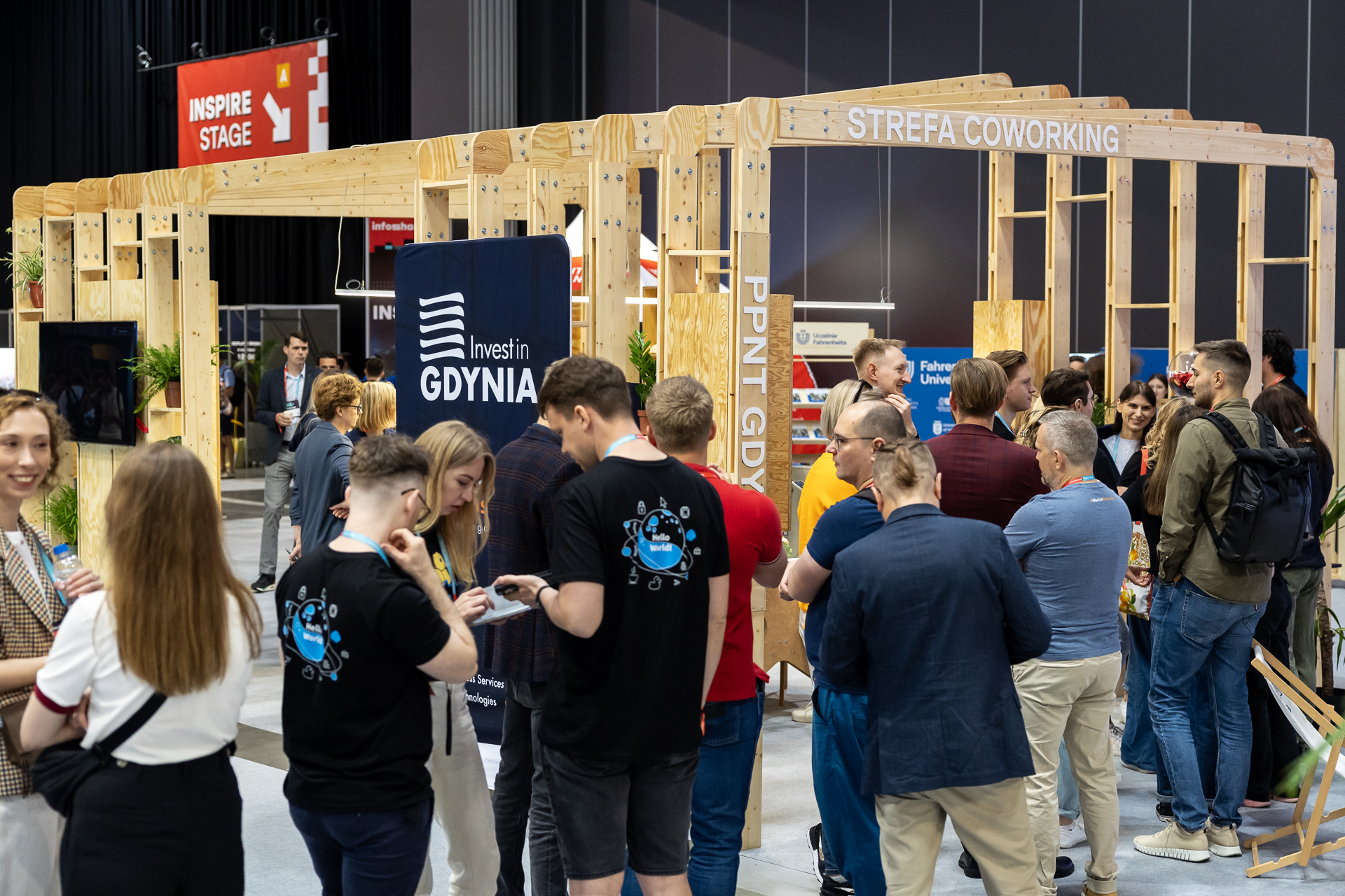 Gdyńskie stoisko podczas ubiegłorocznej konferencji. Fot. Lucyna Lewandowska