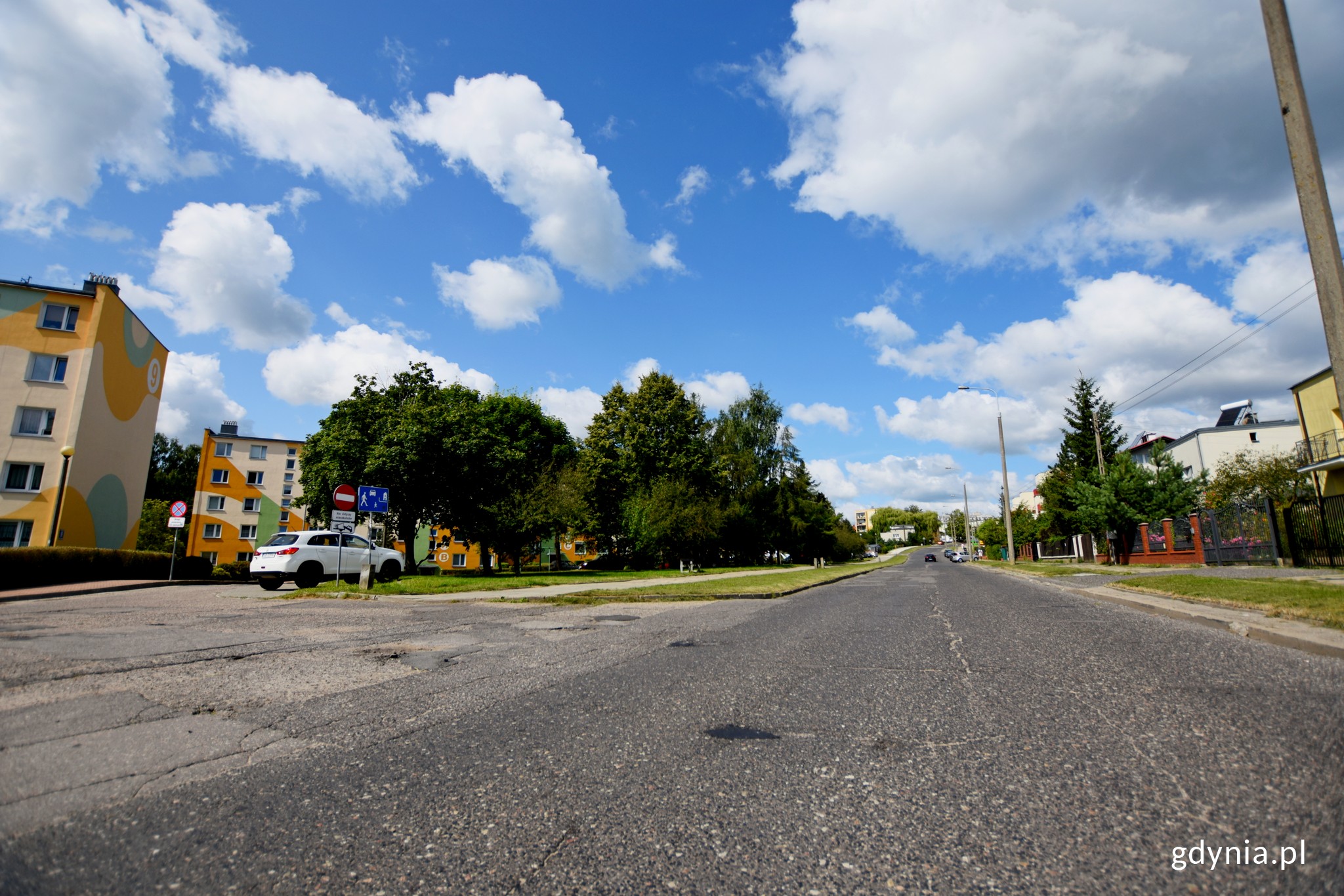 ul. Hodowlana zostanie przebudowana na odcinku od ul. Chwarznieńskiej do skrzyżowania z ulicami Wielkokacką i Stawną // fot. Marcin Mielewski