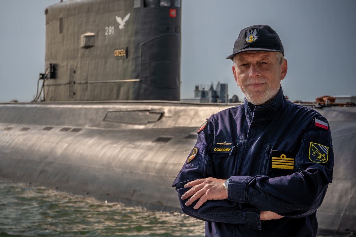 Andrzej Ogrodnik - dow&oacute;dca 3. Flotylli Okręt&oacute;w // fot. st. chor. szt. mar. Piotr Leoniak/ 3. Flotylla Okręt&oacute;w