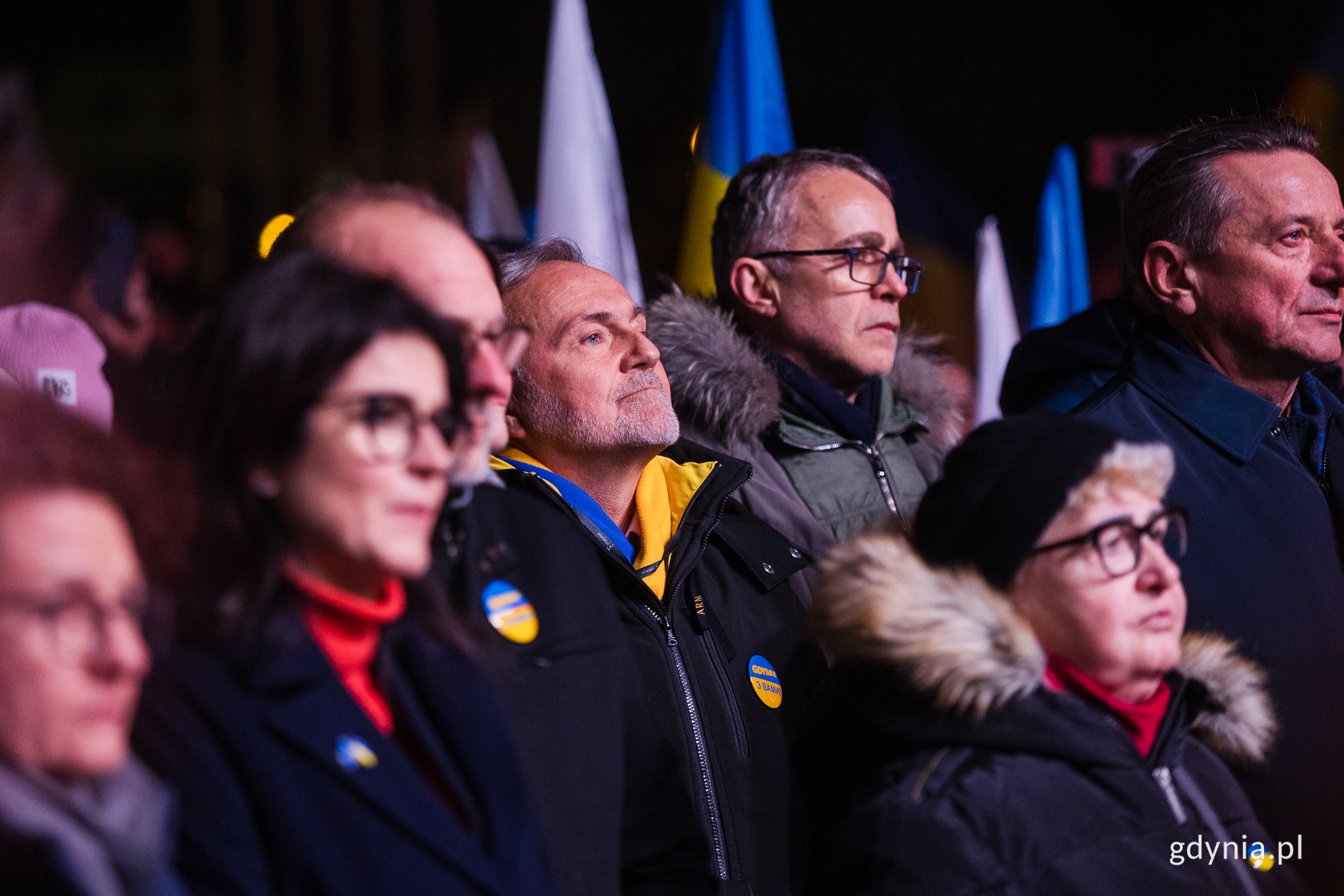 Wiec solidarności z Ukrainą. Fot. Karol Stańczak