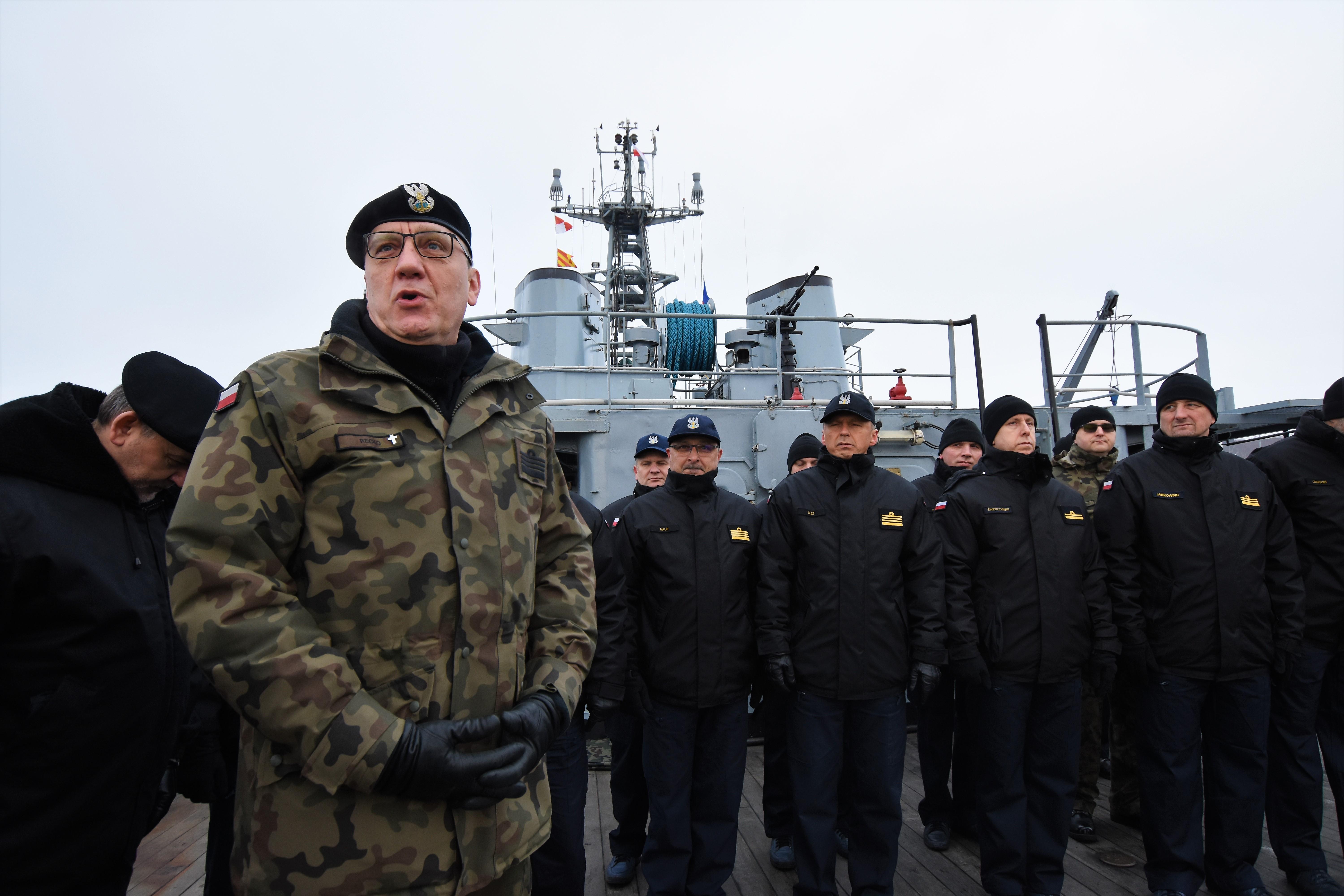 Wsp&oacute;lny rejs polskich i zagranicznych podchorążych na ORP Wodnik // fot. Lechosław Dzierżak