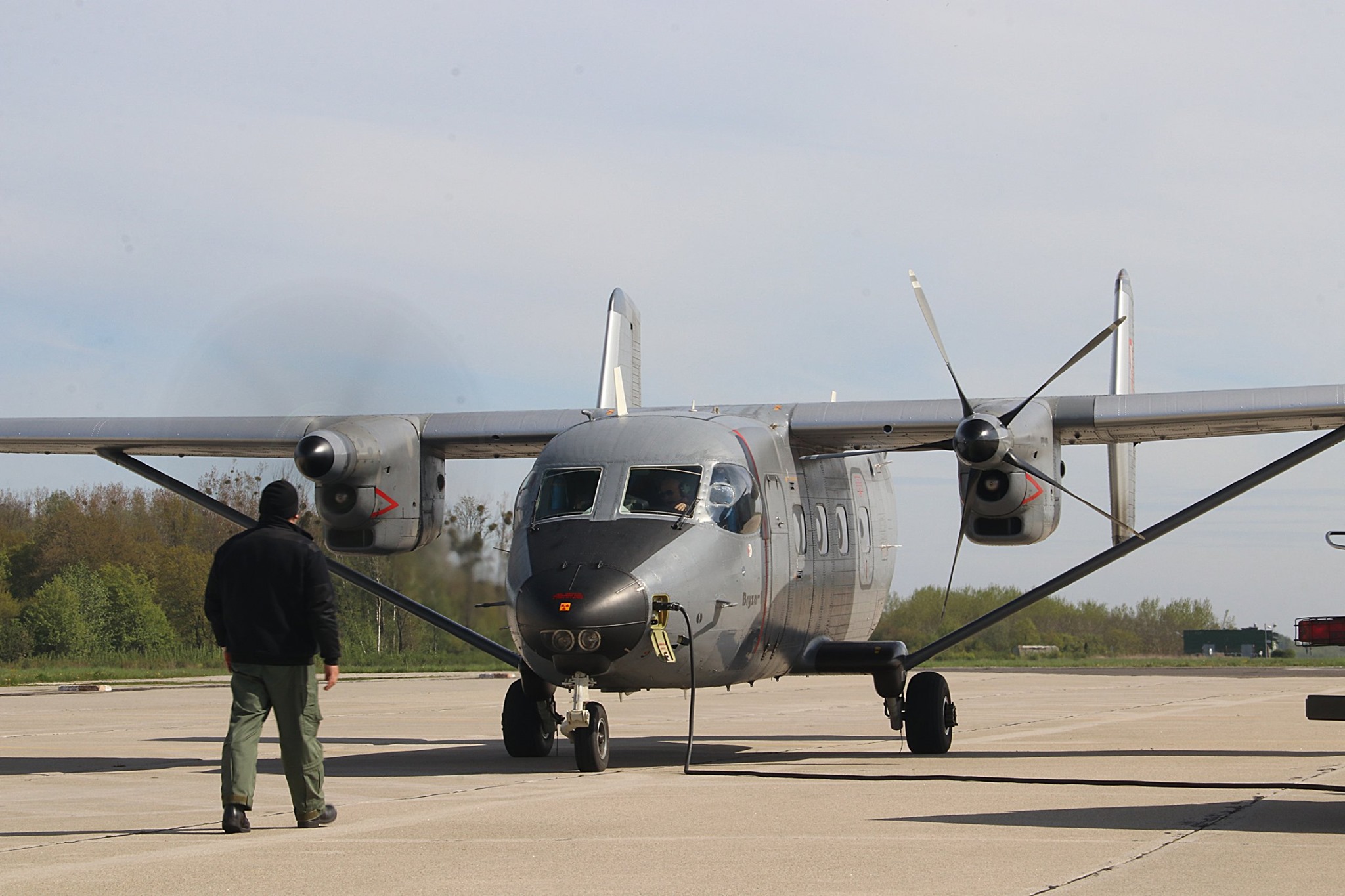 Pierwsza w tym roku &bdquo;Akcja Serce&rdquo; // fot. Gdyńska Brygada Lotnictwa Marynarki Wojennej