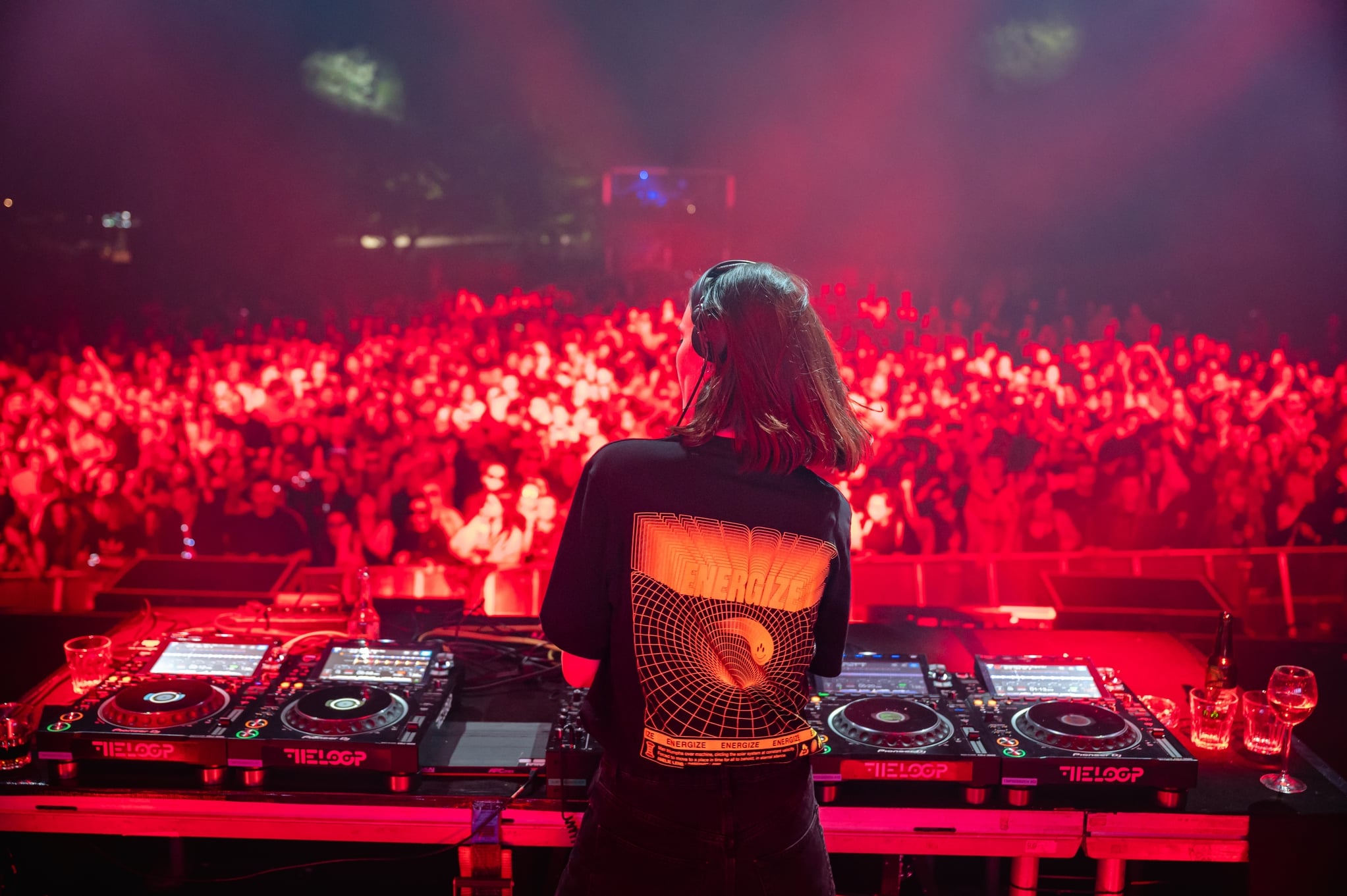 Amelie Lens na Open'er Park // fot. materiały Alter Art (http://facebook.com/openerpark2021)