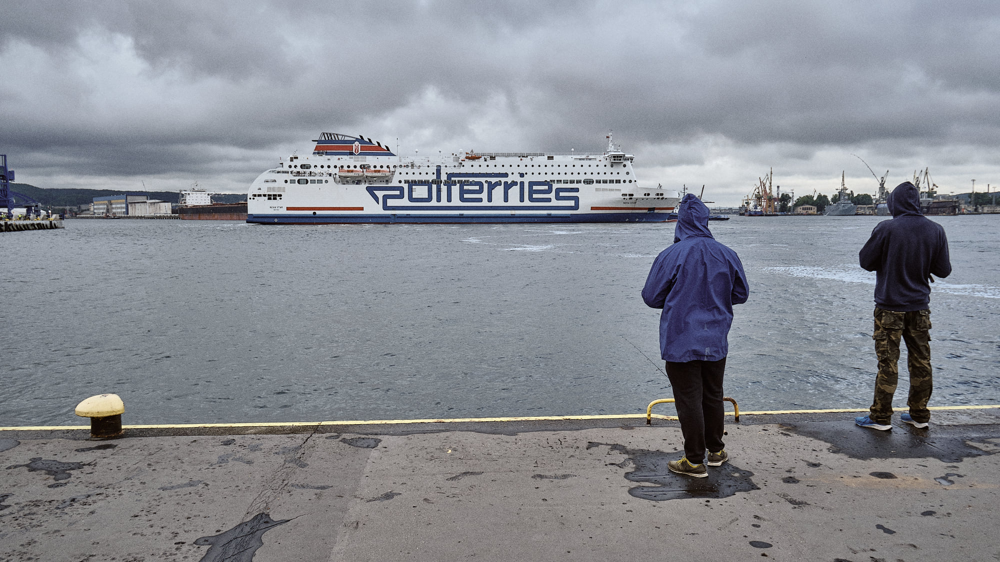 Tzw. spotterzy zauważyli już pierwszą pr&oacute;bę nowego przewoźnika, fot. Konstanty Anastazy / z naszej facebookowej grupy Gdynia w obiektywie