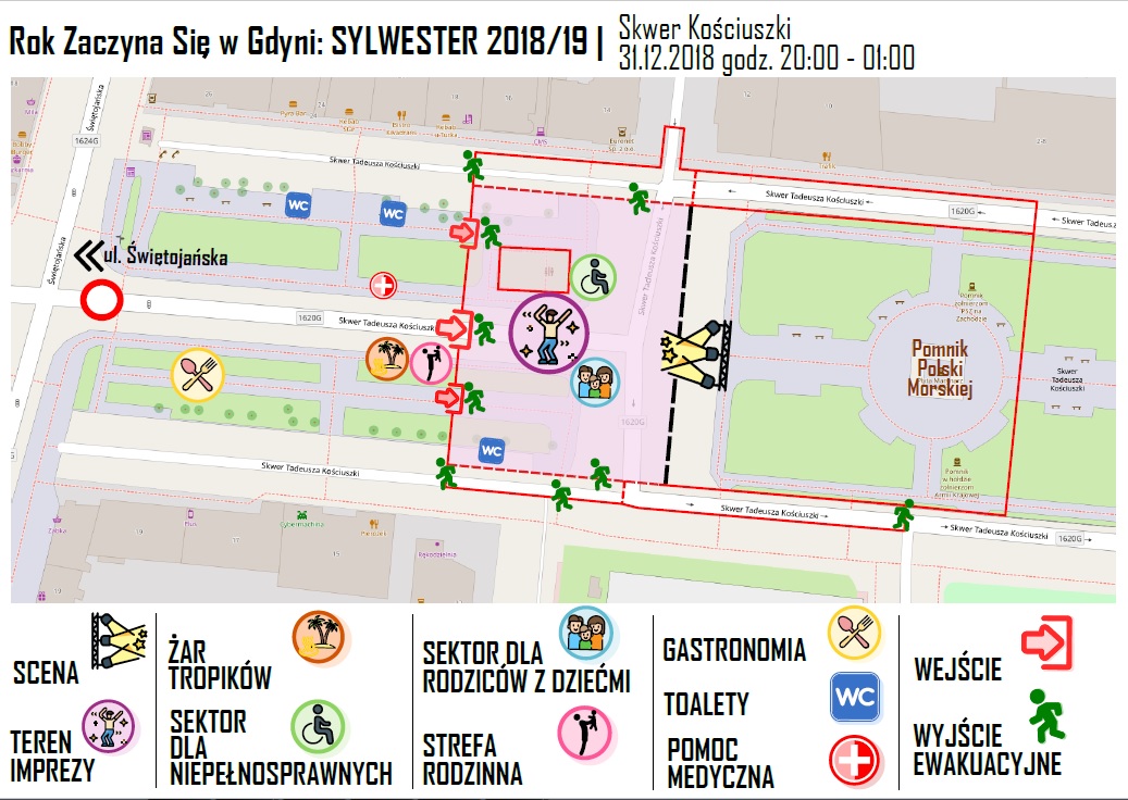 Mapa wydarzenia, fot. materiały prasowe