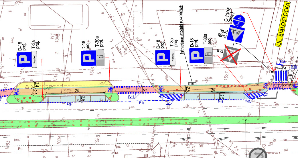Śląska-DDR-Chodnik_-zieleń_-DDR-przy-stacji-benzynowej