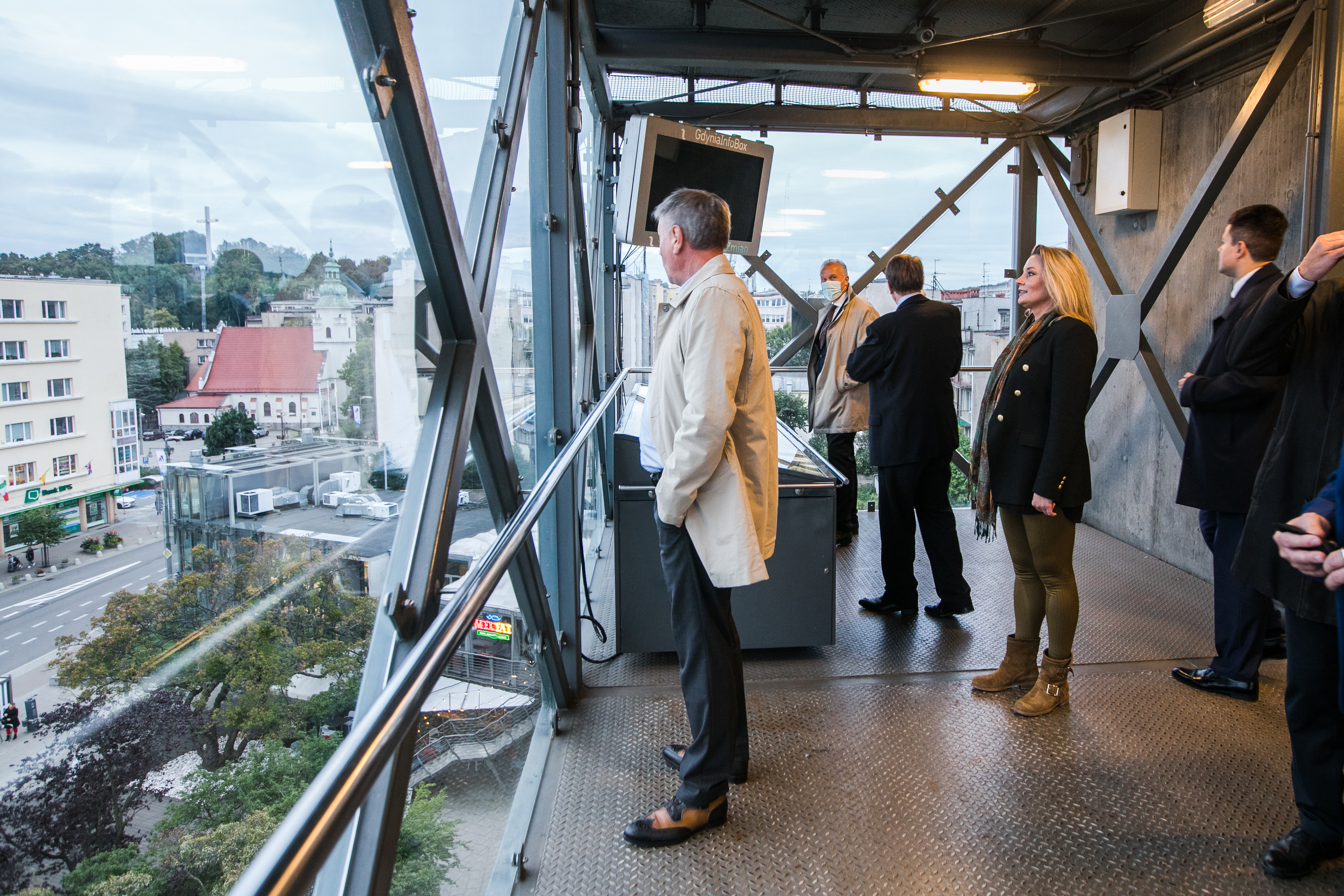 Finowie mieli okazję dowiedzieć się więcej na temat kierunk&oacute;w rozwoju Gdyni, fot. Karol Stańczak