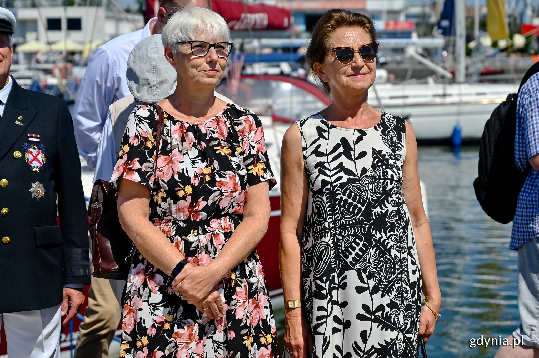 a zdj. (od lewej): Joanna Zielińska i&nbsp;Hanna Wenda-Uszyńska, wnuczka inżyniera Tadeusza Wendy.