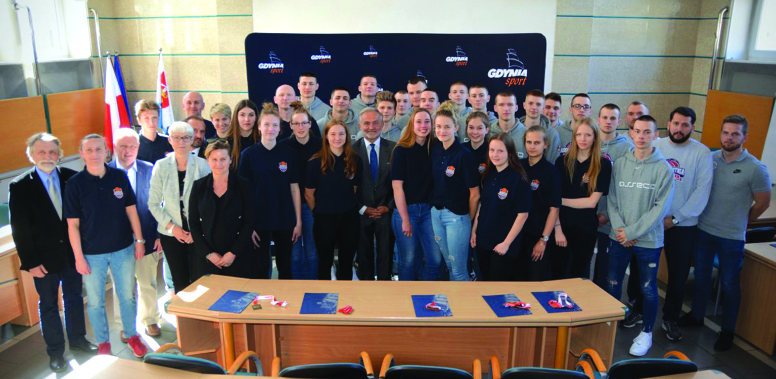 Koszykarze z wizytą u prezydenta