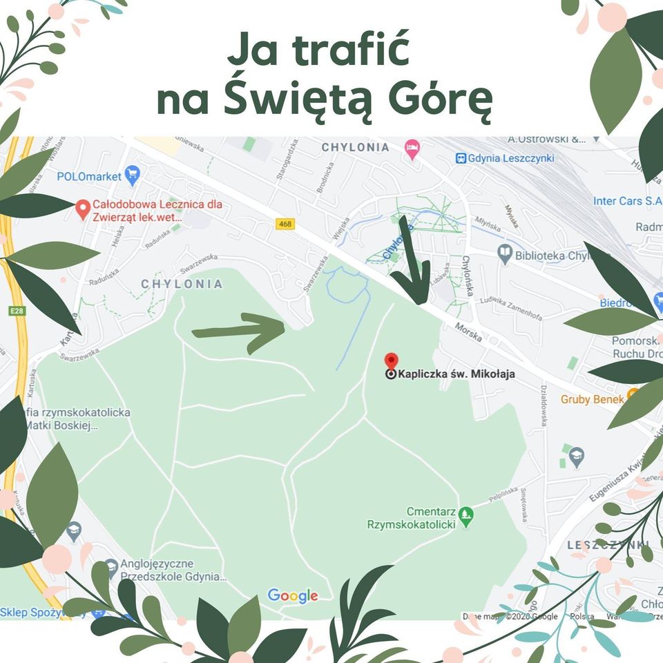 Jak trafić na Św. G&oacute;rę? Sprawdź na mapie! / materiały promocyjne