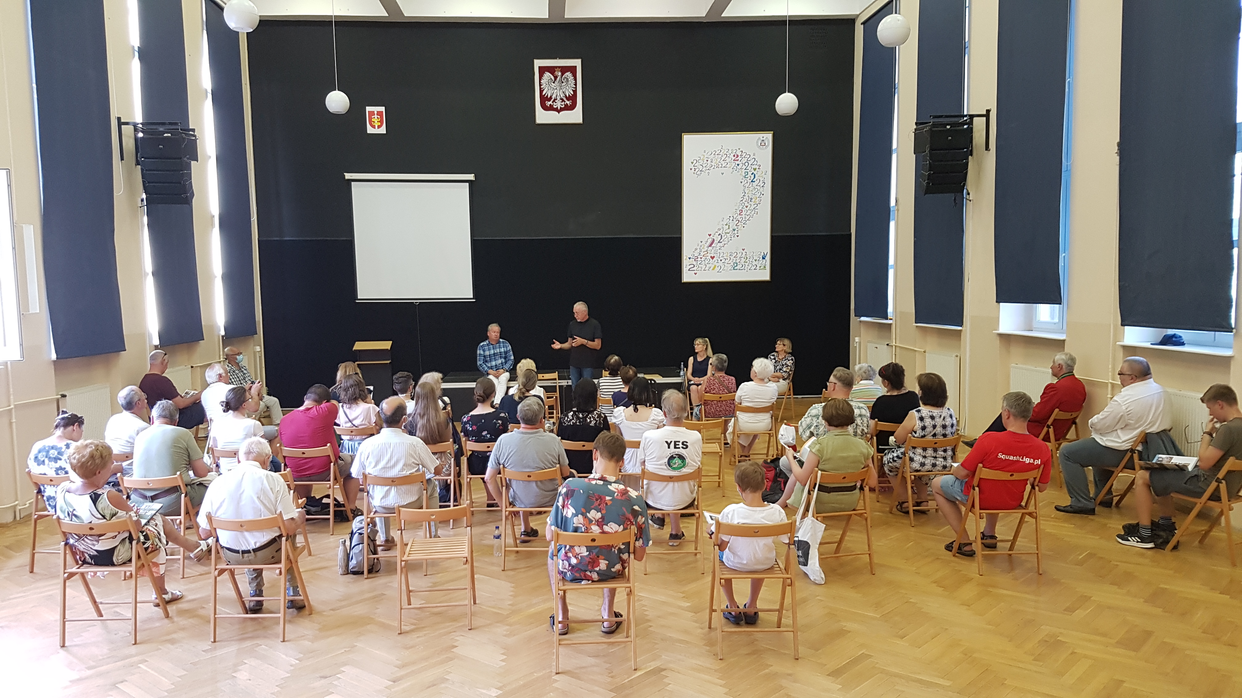 promocja albumu Działki Leśne w 2 LO w Gdyni