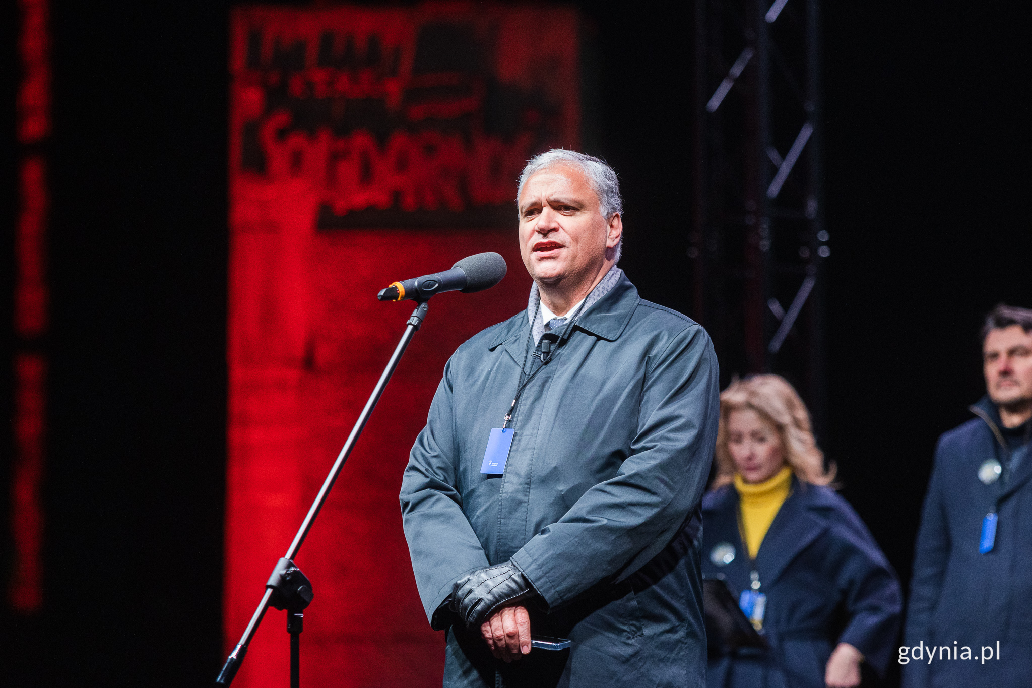 Wiec solidarności z Ukrainą. Fot. Karol Stańczak