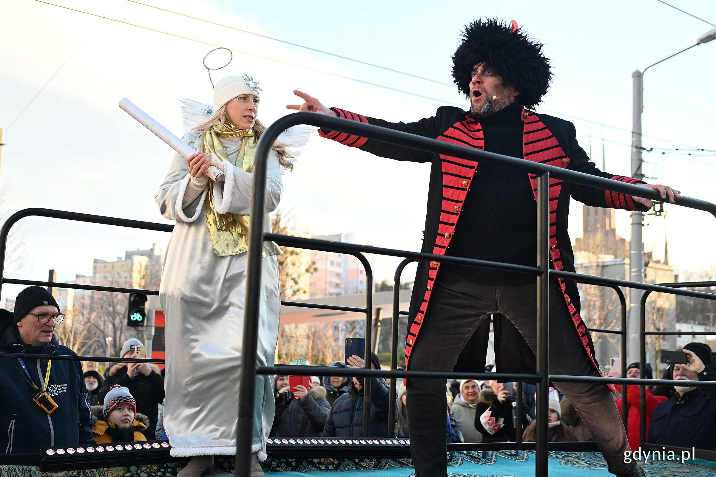 Scena walki dobra ze złem