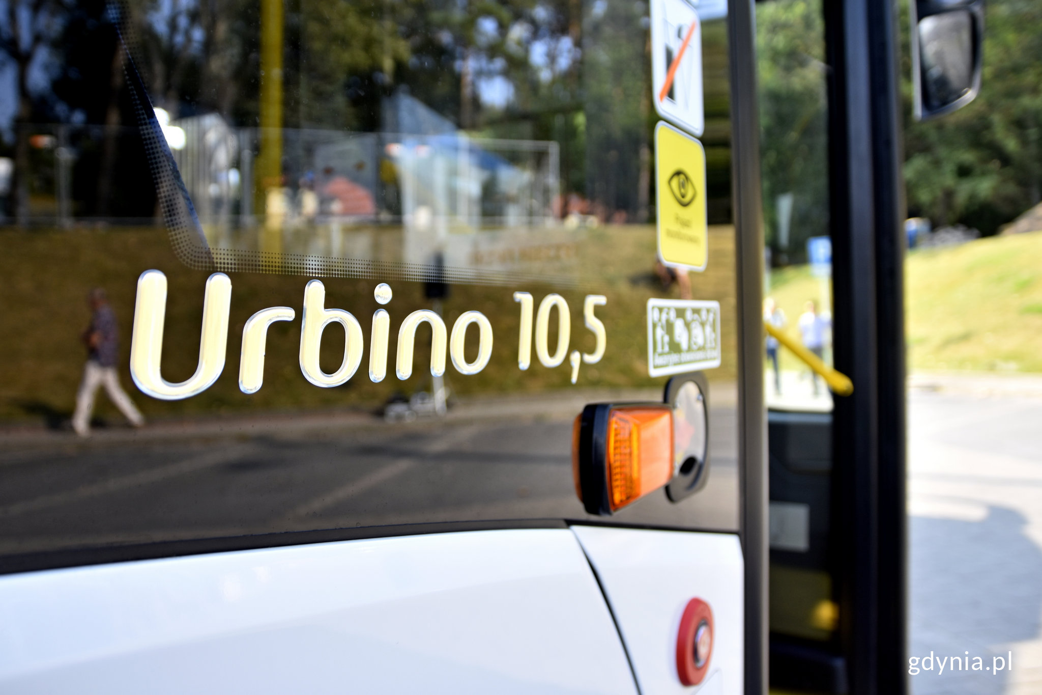 Wnętrze nowych midibus&oacute;w, fot. Kamil Złoch